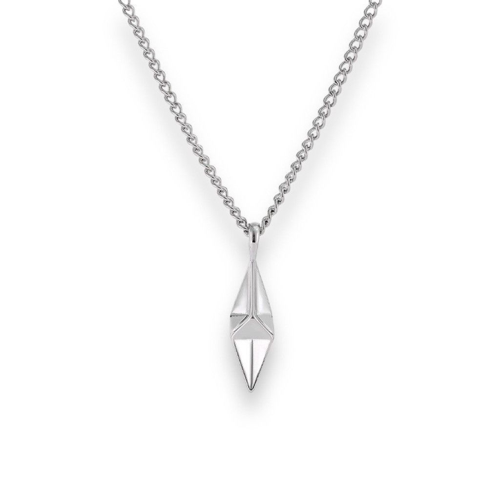Other Geometric Rhombus Pendant Necklace for Men Women Size ONE SIZE - 1 Thumbnail