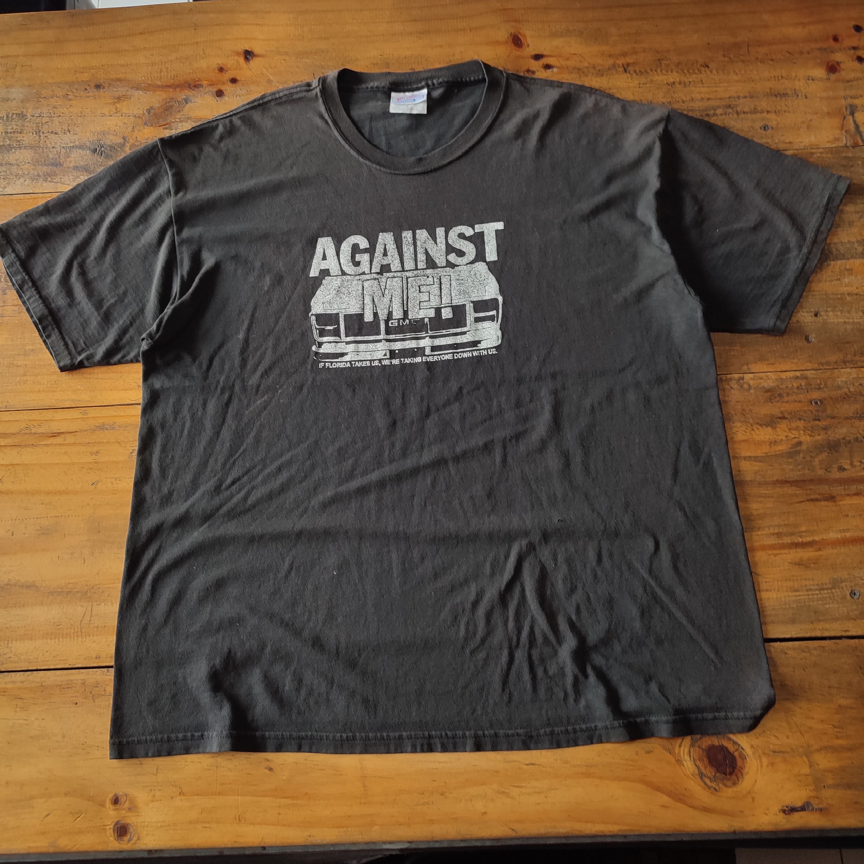 Band Tees × Vintage Against Me! T SHIRT Size US L / EU 52-54 / 3 - 5 Thumbnail