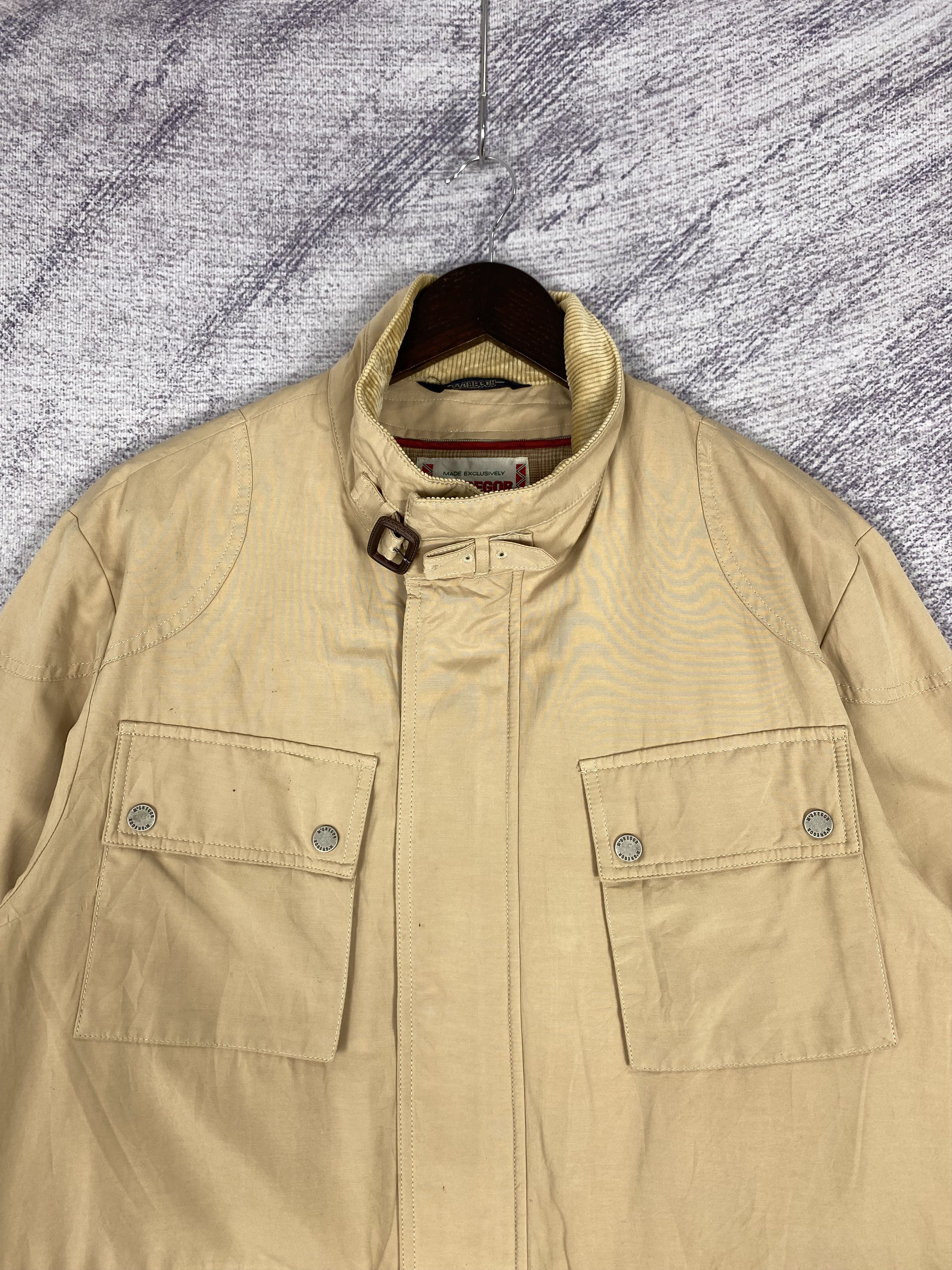 McGregor Vintage McGregor Multi Pocket Plain Canvas Jacket Size US L / EU 52-54 / 3 - 2 Thumbnail