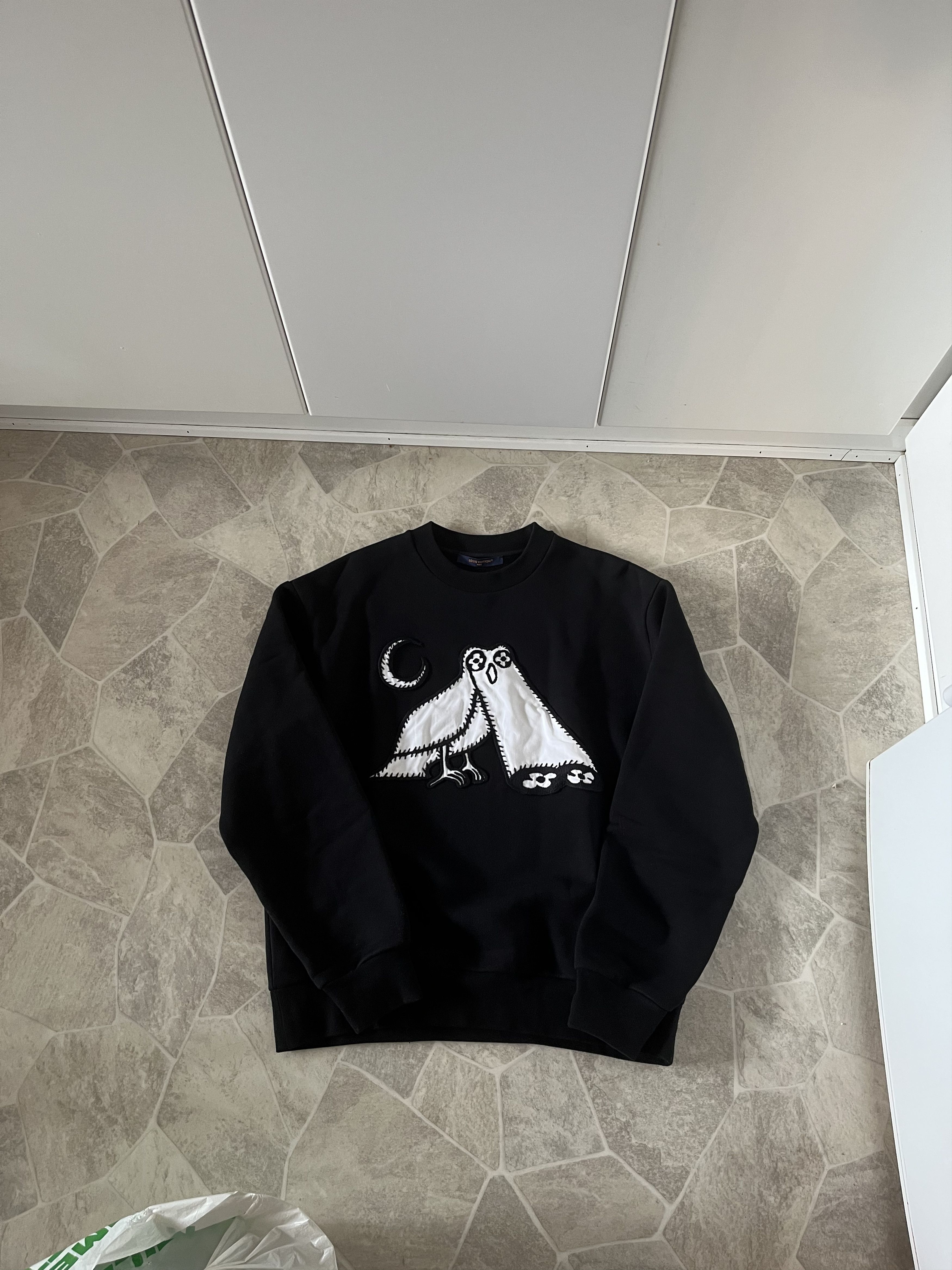 Louis Vuitton Louis Vuitton Owl Sweatshirt Size US M / EU 48-50 / 2 - 2 Thumbnail