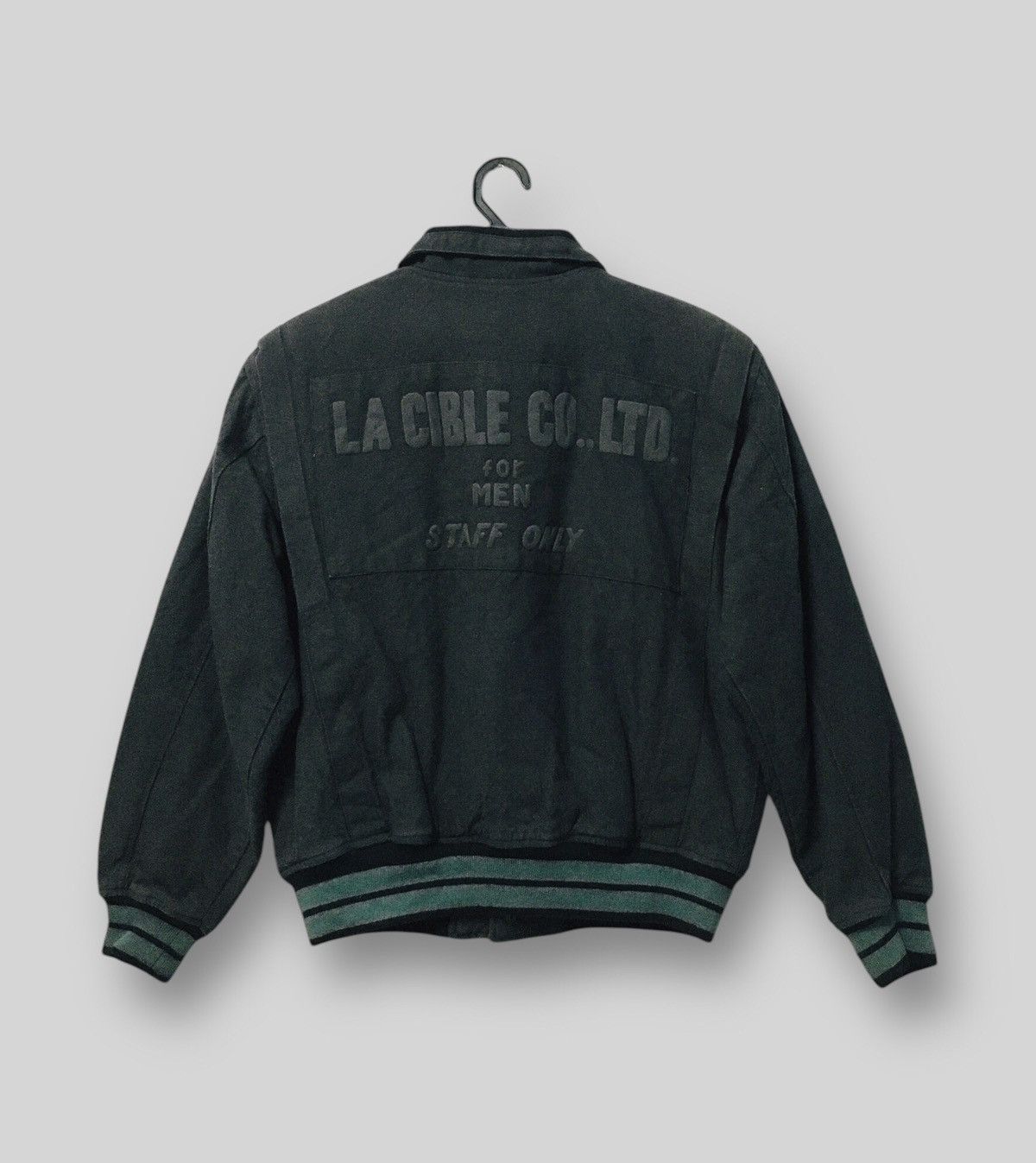 Japanese Brand A07 La Cible for Men - Staff Only Varsity Jacket Size US M / EU 48-50 / 2 - 2 Thumbnail