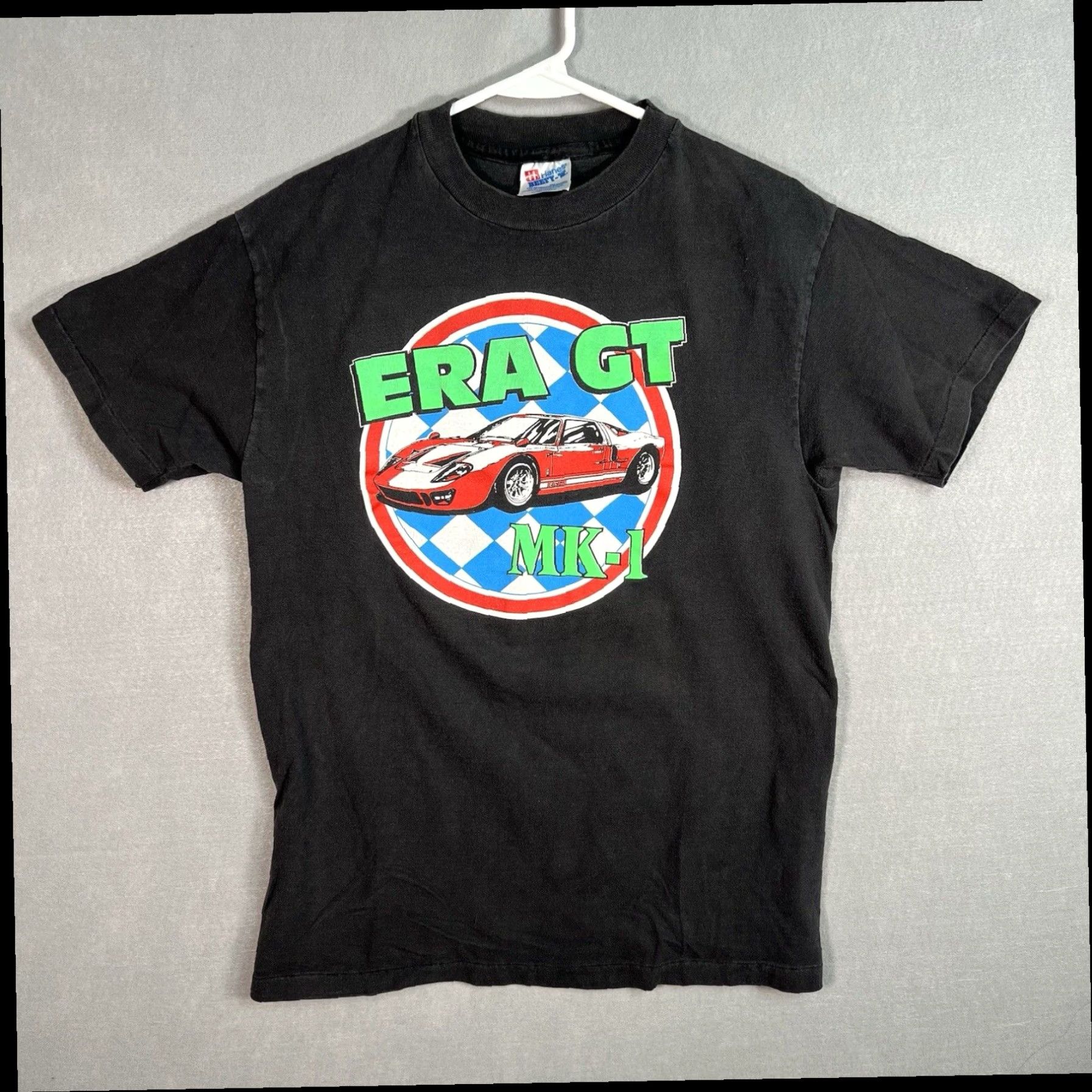 Hanes Authentic Retro Style Ford GT40 MK1 Car Enthusiast T-Shirt for Men in Black Medium Size Size US M / EU 48-50 / 2 - 1 Thumbnail