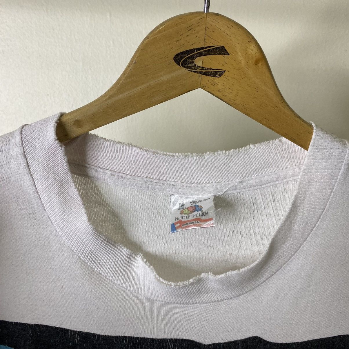 Vintage 1990s Flamingo Artwork Mirror Print T Shirt Size US M / EU 48-50 / 2 - 3 Thumbnail