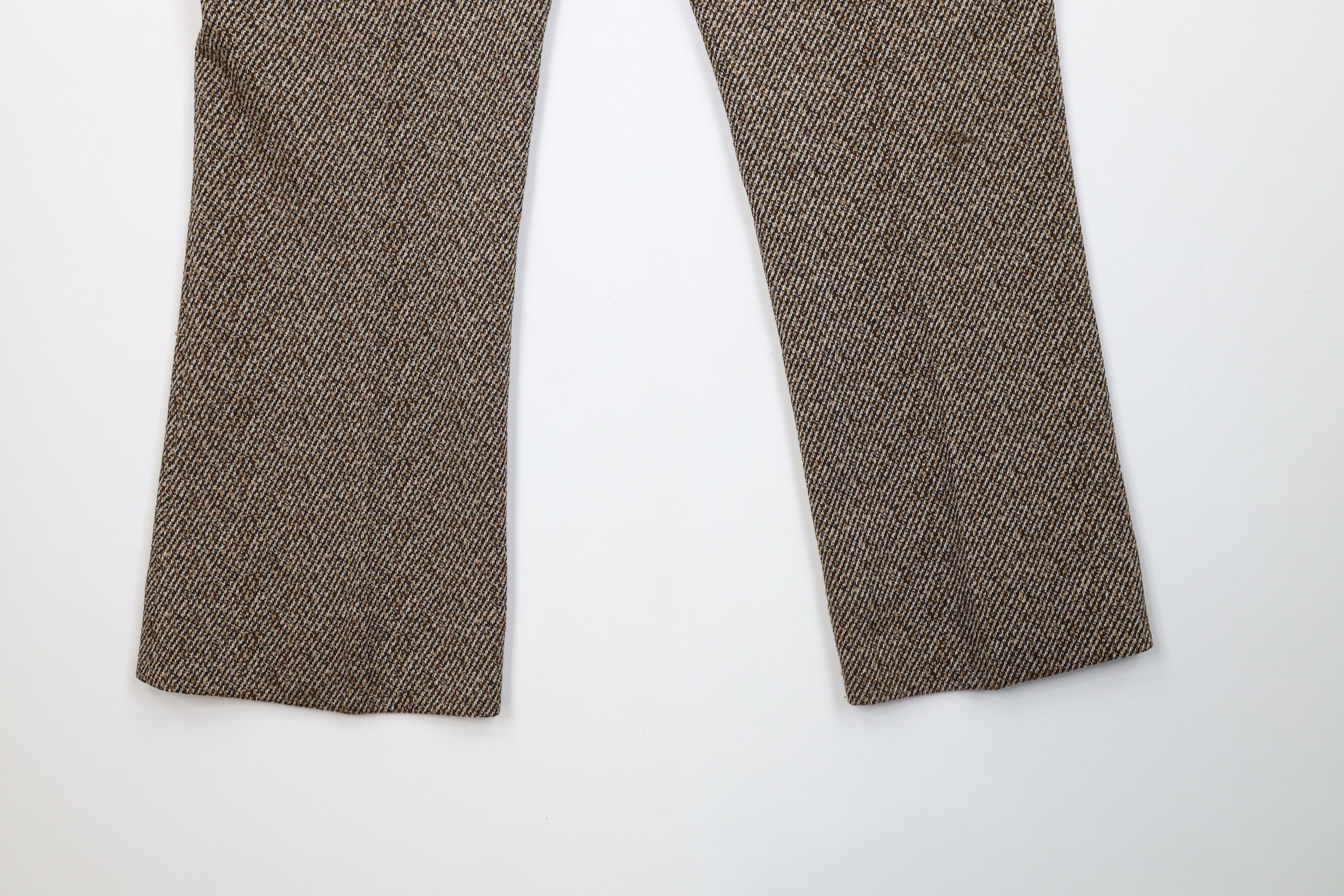 Vintage Vintage 60s Streetwear Knit Bell Bottoms Chino Pants Brown Size US 38 / EU 54 - 14 Thumbnail