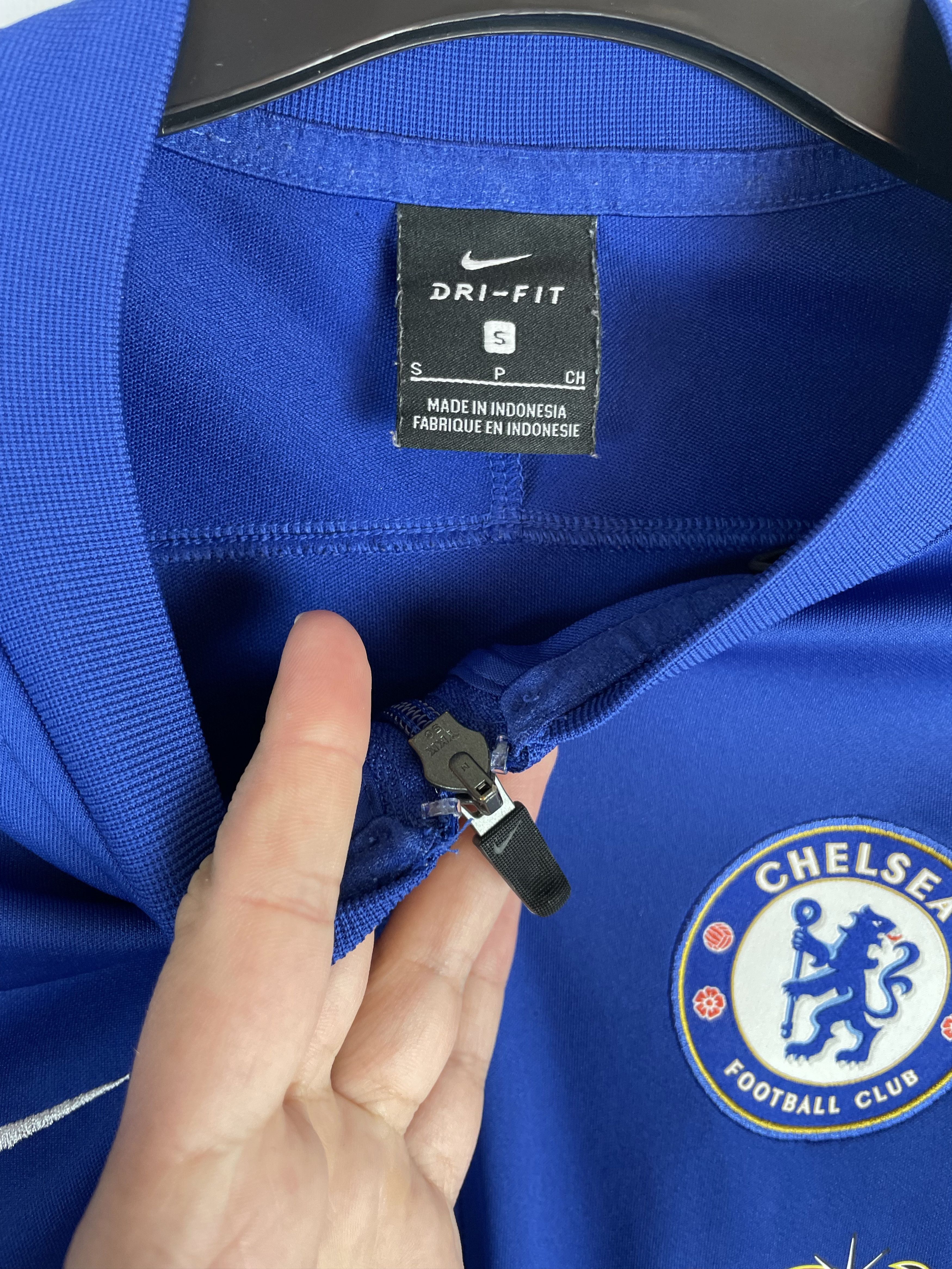 Chelsea Soccer Nike Chelsea Training Zip Jacket Shirt Size US S / EU 44-46 / 1 - 6 Thumbnail