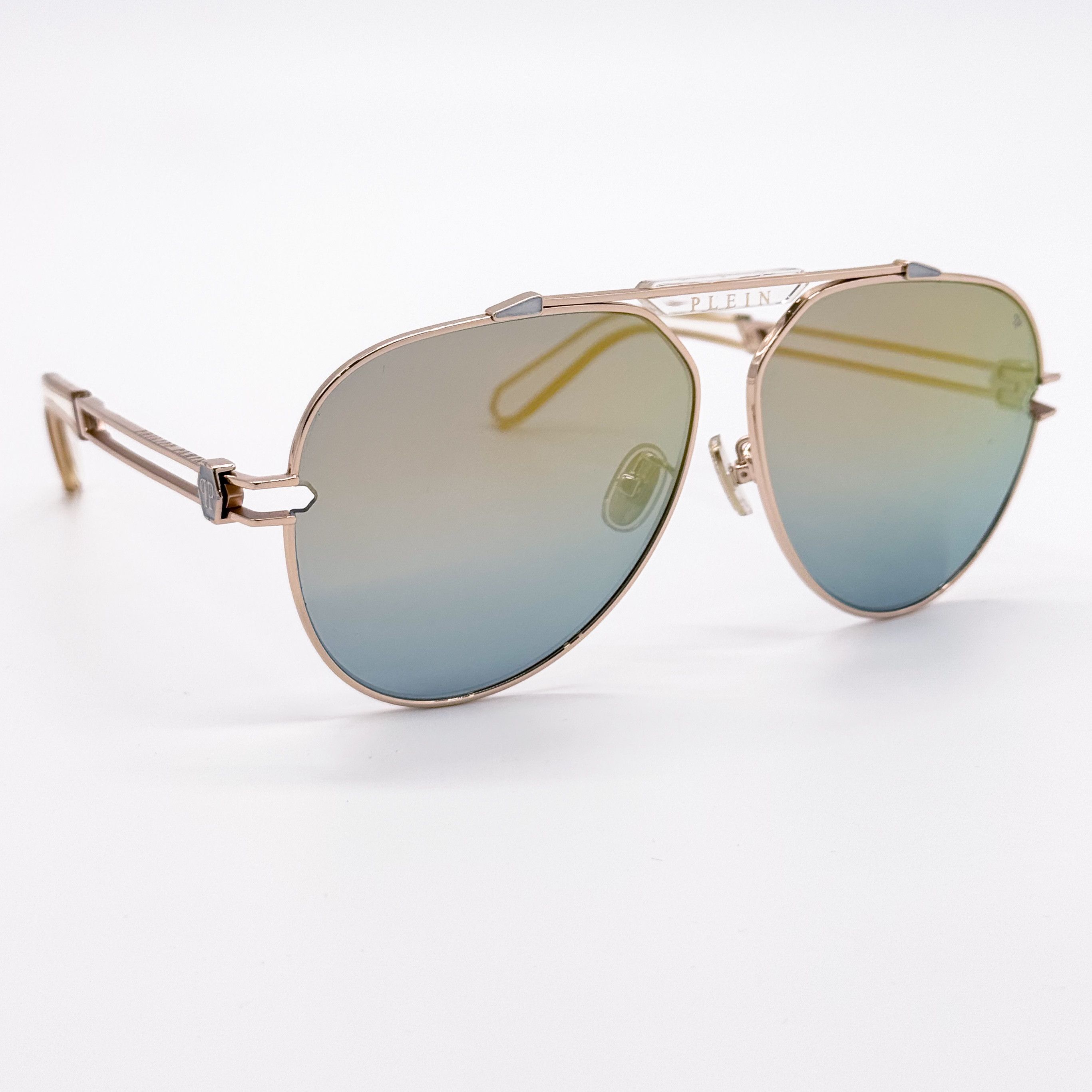 Philipp Plein NEW PHILIPP PLEIN SEVENTIES SPP048M 033M SUNGLASSES Size ONE SIZE - 4 Thumbnail
