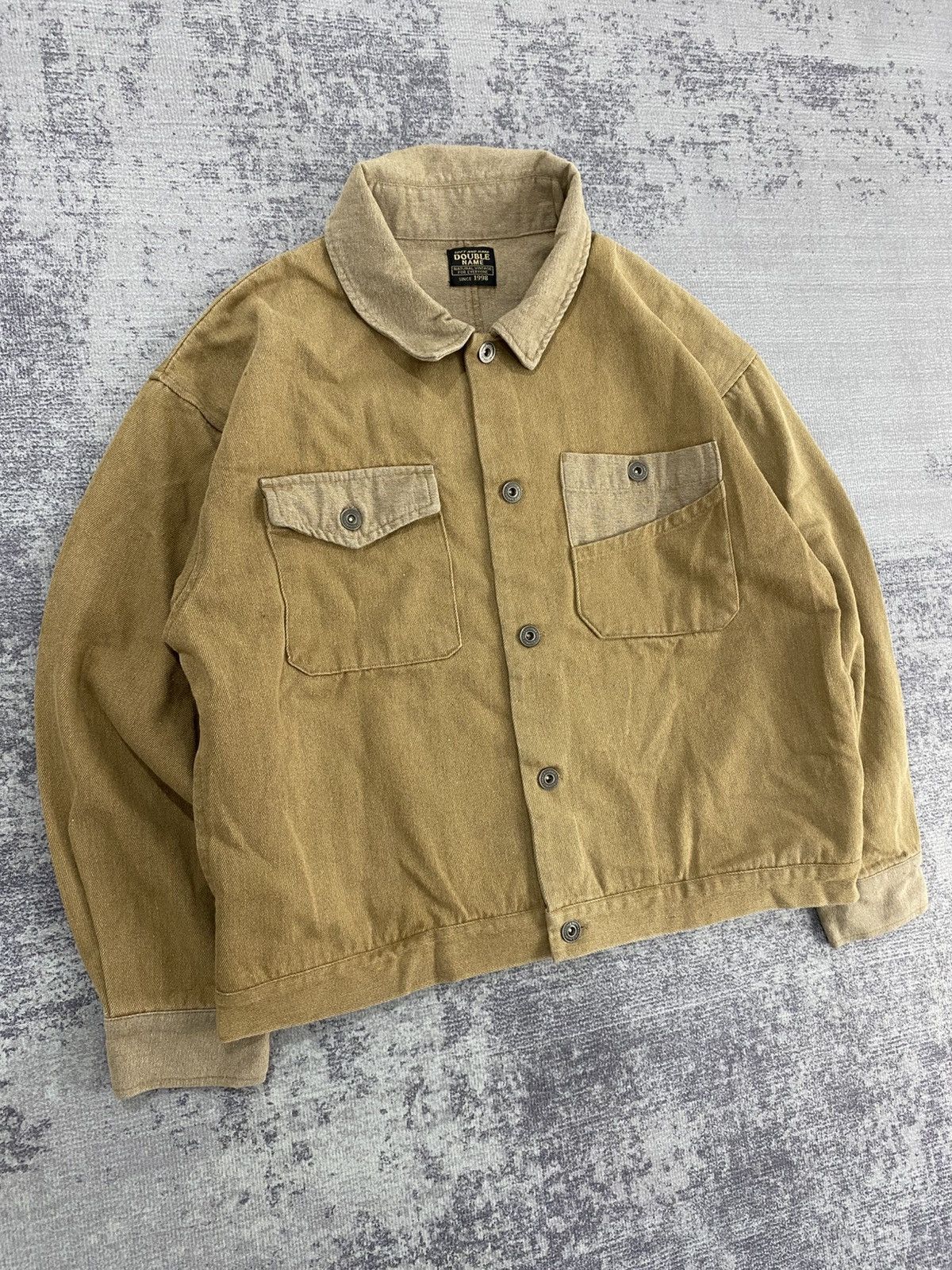 Vintage work jackets double name japan brand Size US M / EU 48-50 / 2 - 8 Thumbnail