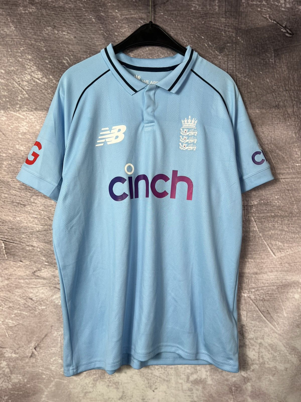 New Balance New Balance England Cricket Jersey Shirt Size US M / EU 48-50 / 2 - 1 Thumbnail