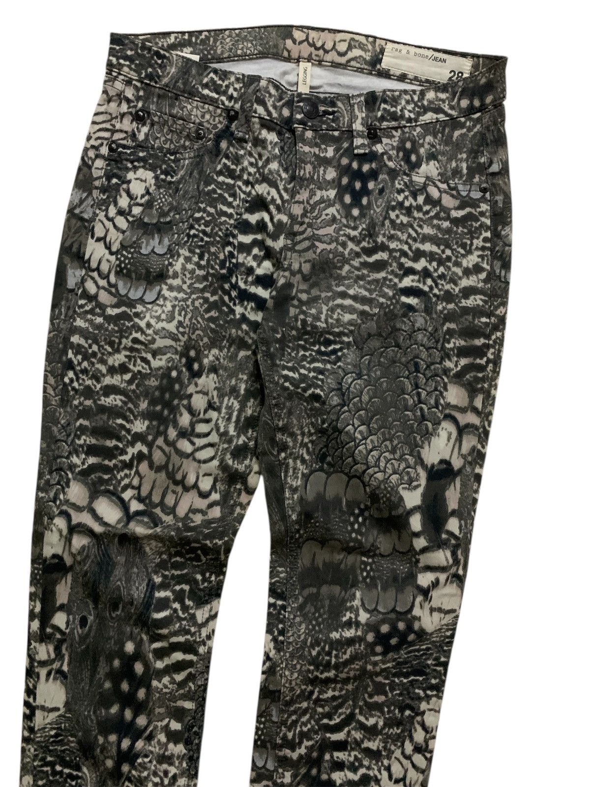 Hysteric Glamour 💥Japanese Rag&Bone Usa Legging Pant Size 29" - 3 Thumbnail