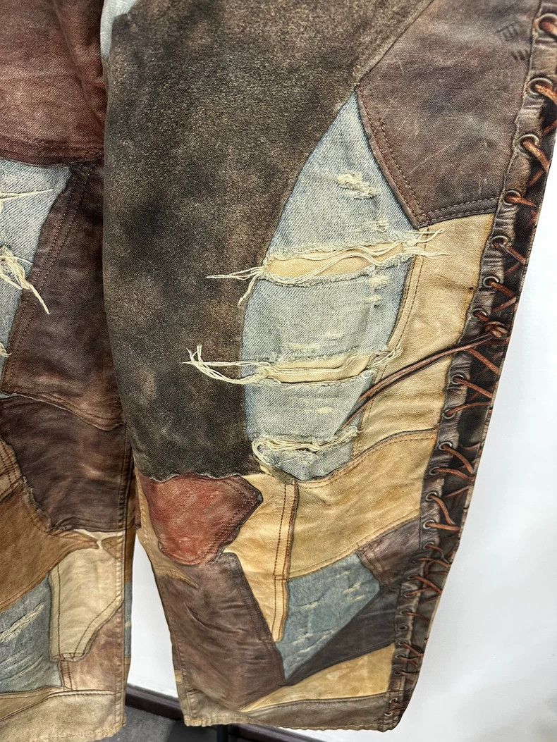 Acne Studios acne studios Trompe l 'oeil inkjet print jeans 2504-Nextarr Size US 32 / EU 48 - 3 Thumbnail