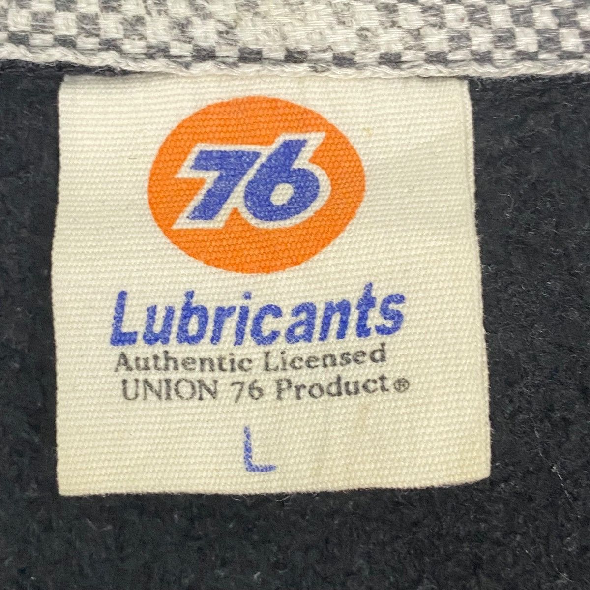 Vintage Vintage 76 Lubricants Hoodie Sweater Big Printed Black SizeL Size US L / EU 52-54 / 3 - 7 Thumbnail