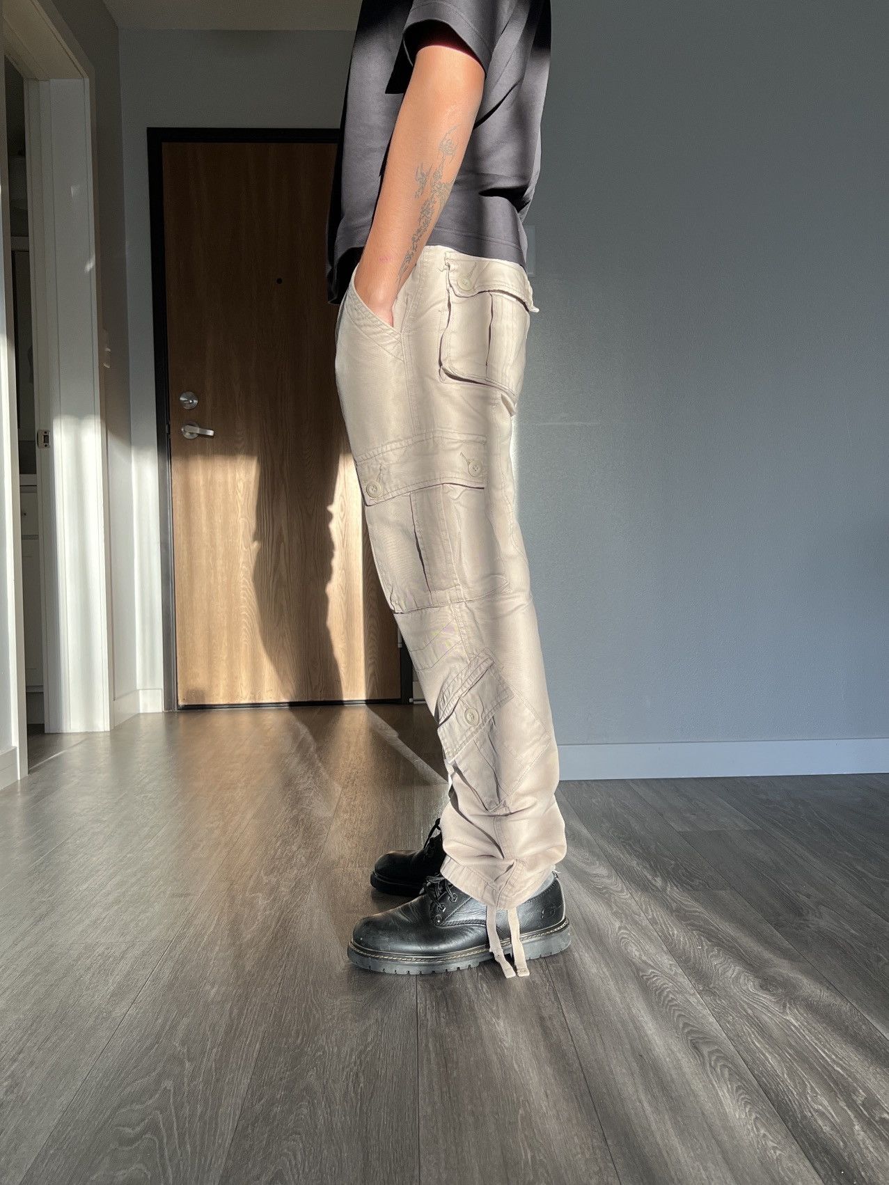 Japanese Brand × Vintage Vintage 8 Pocket Cargo Pants Size US 31 - 3 Thumbnail