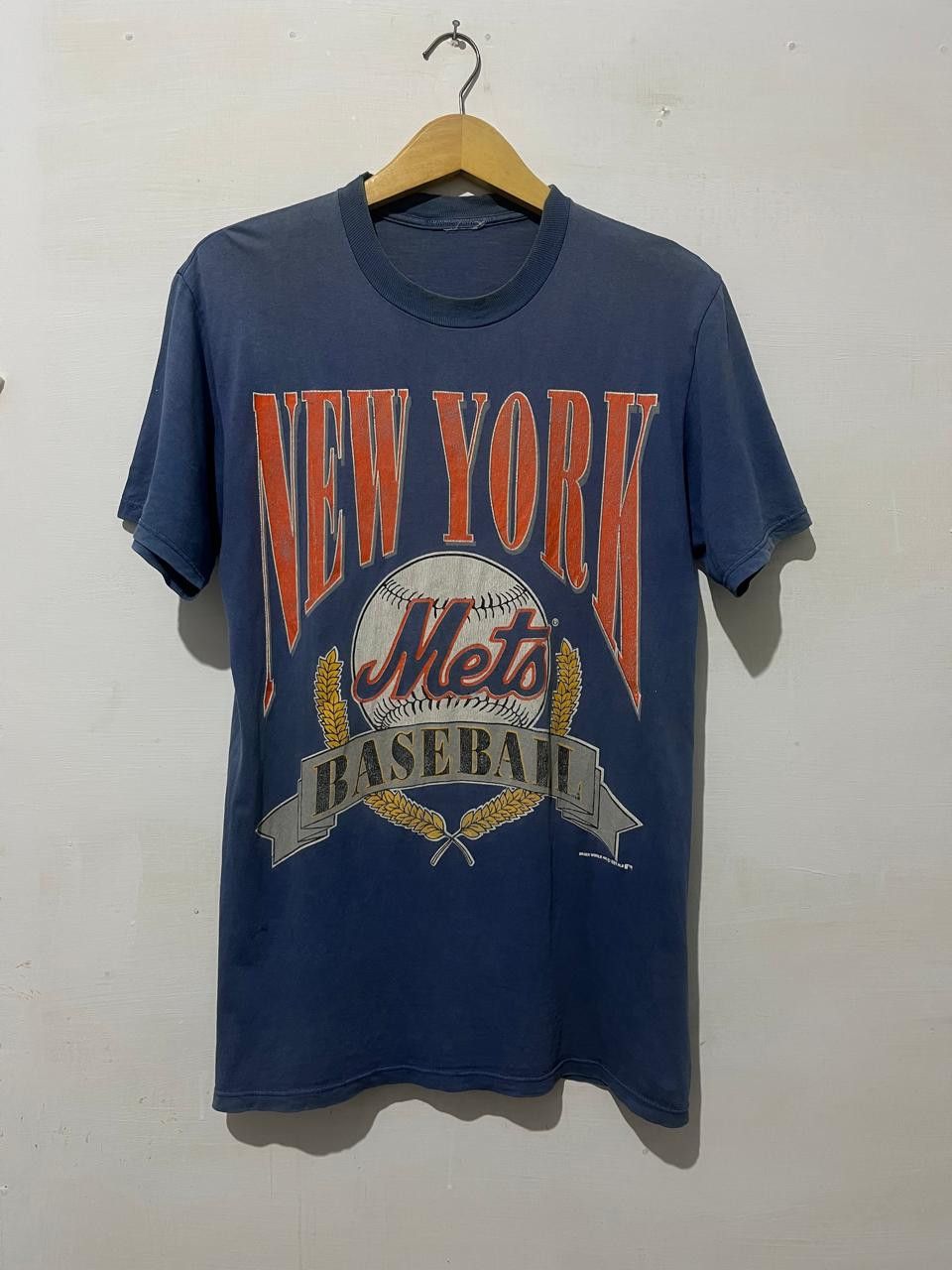 Brockum 1991 Japanese Vintage Brockum New York Mets Size US M / EU 48-50 / 2 - 1 Thumbnail