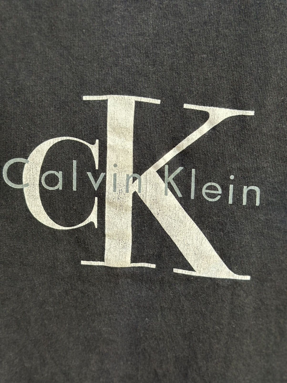 Calvin Klein × Vintage Vintage Calvin Klein Faded Tee Size US L / EU 52-54 / 3 - 2 Thumbnail