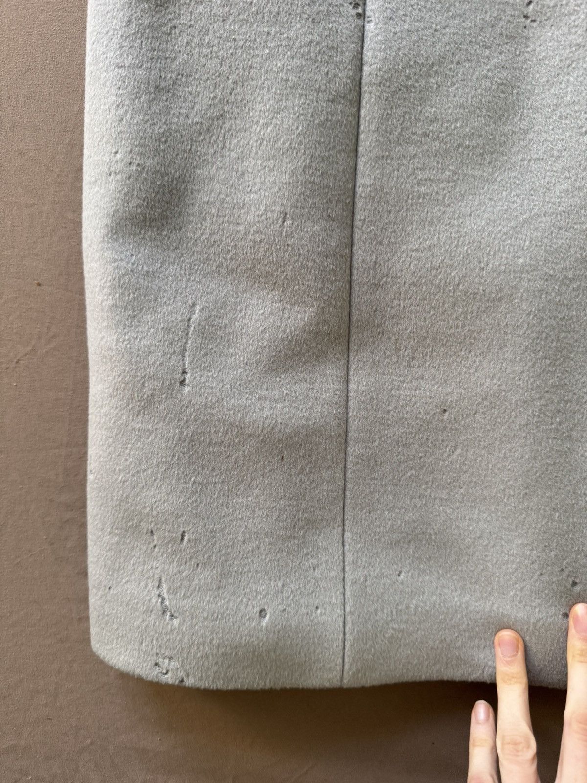 Anna Molinari Vintage Anna Molinari Single Breasted Cashmere Wool Coat Size S / US 4 / IT 40 - 8 Thumbnail