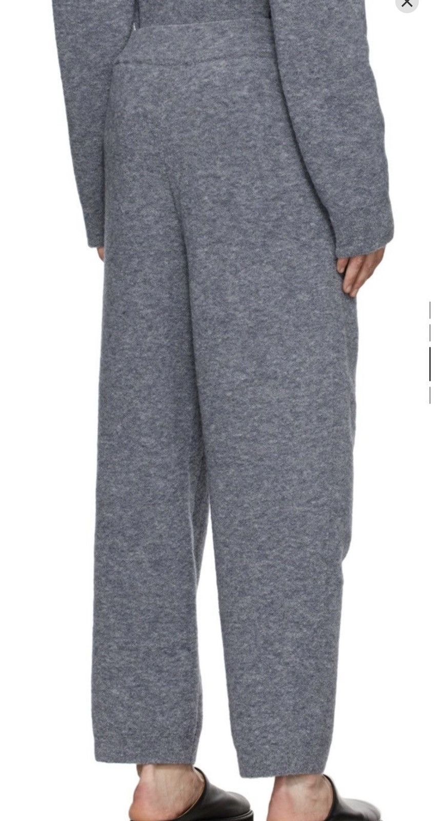 LE17SEPTEMBRE LE17SEPTEMBRE Gray Boucle Lounge Pants Size US 32 / EU 48 - 2 Thumbnail