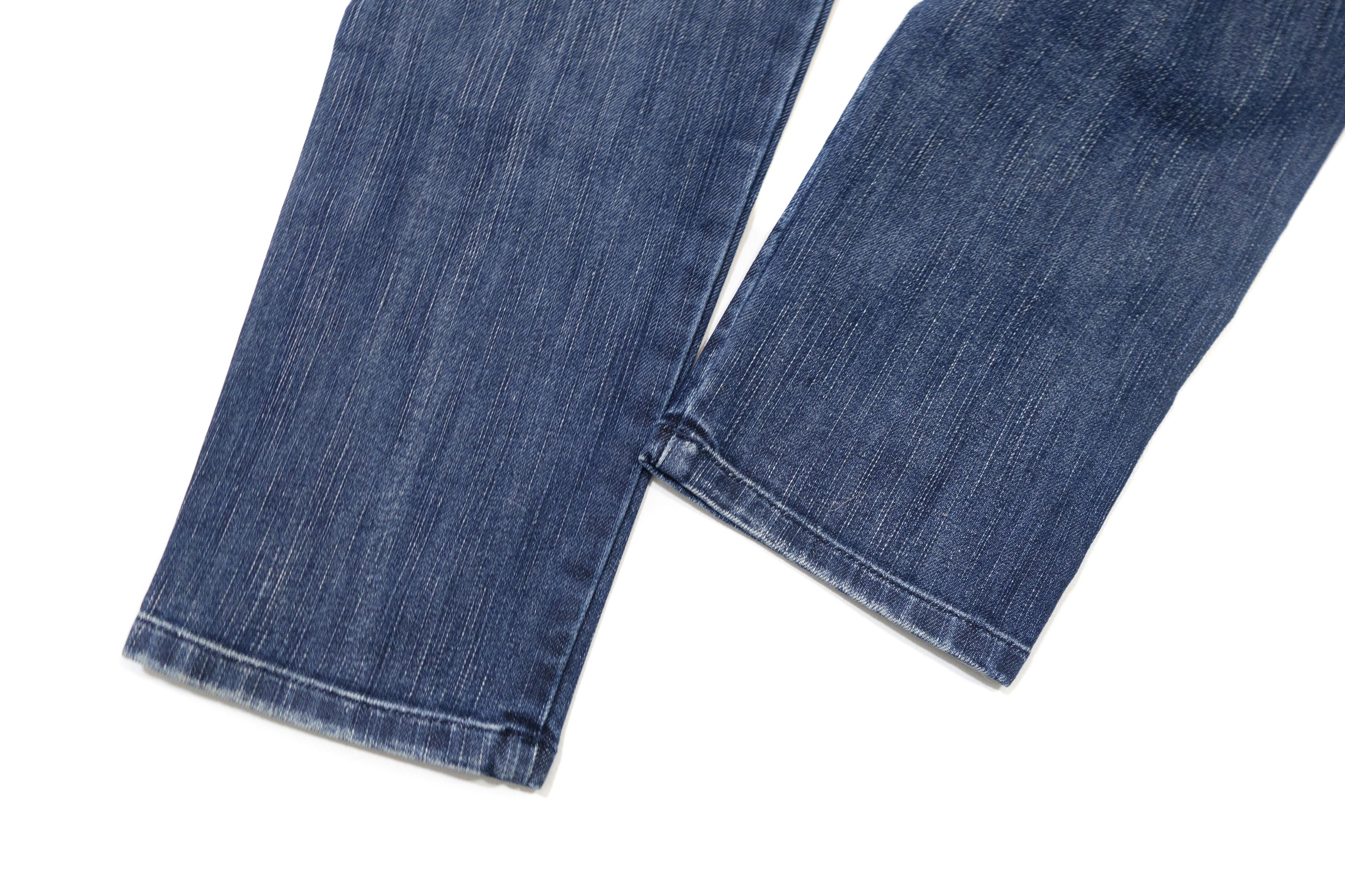 Marithe + Francois Girbaud Y2K X-Pocket Panel Construction Pocket Slim Straight Denim Size 27" / US 4 / IT 40 - 6 Thumbnail