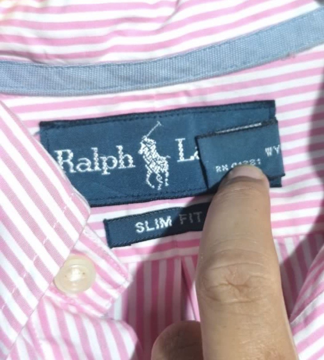 Polo Ralph Lauren Vintage 90s Ralph Lauren Striped Pink Button Long Sleeve Size US S / EU 44-46 / 1 - 3 Thumbnail