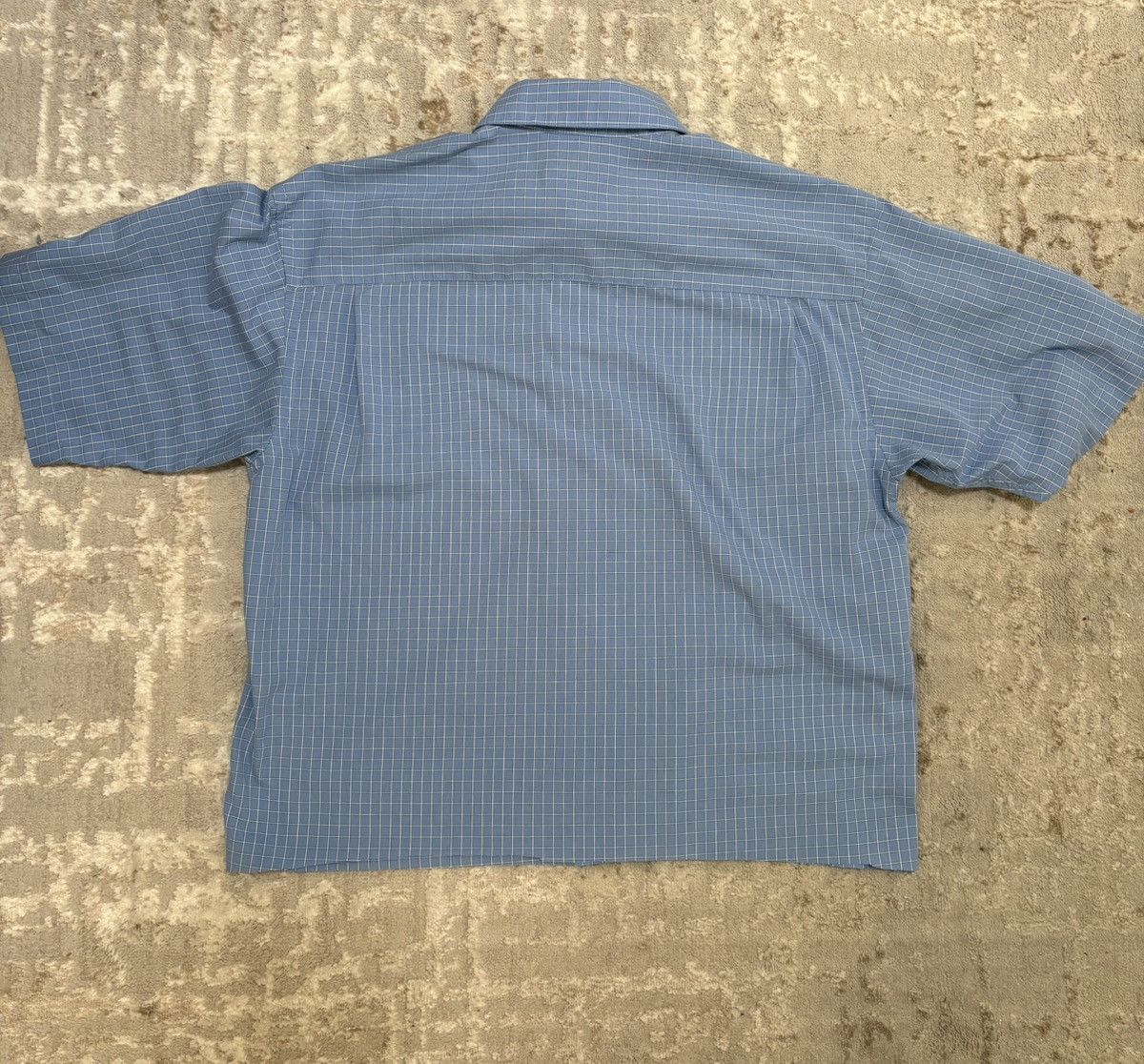Vintage Geoffrey Beene blue cropped shirt Size US M / EU 48-50 / 2 - 2 Thumbnail