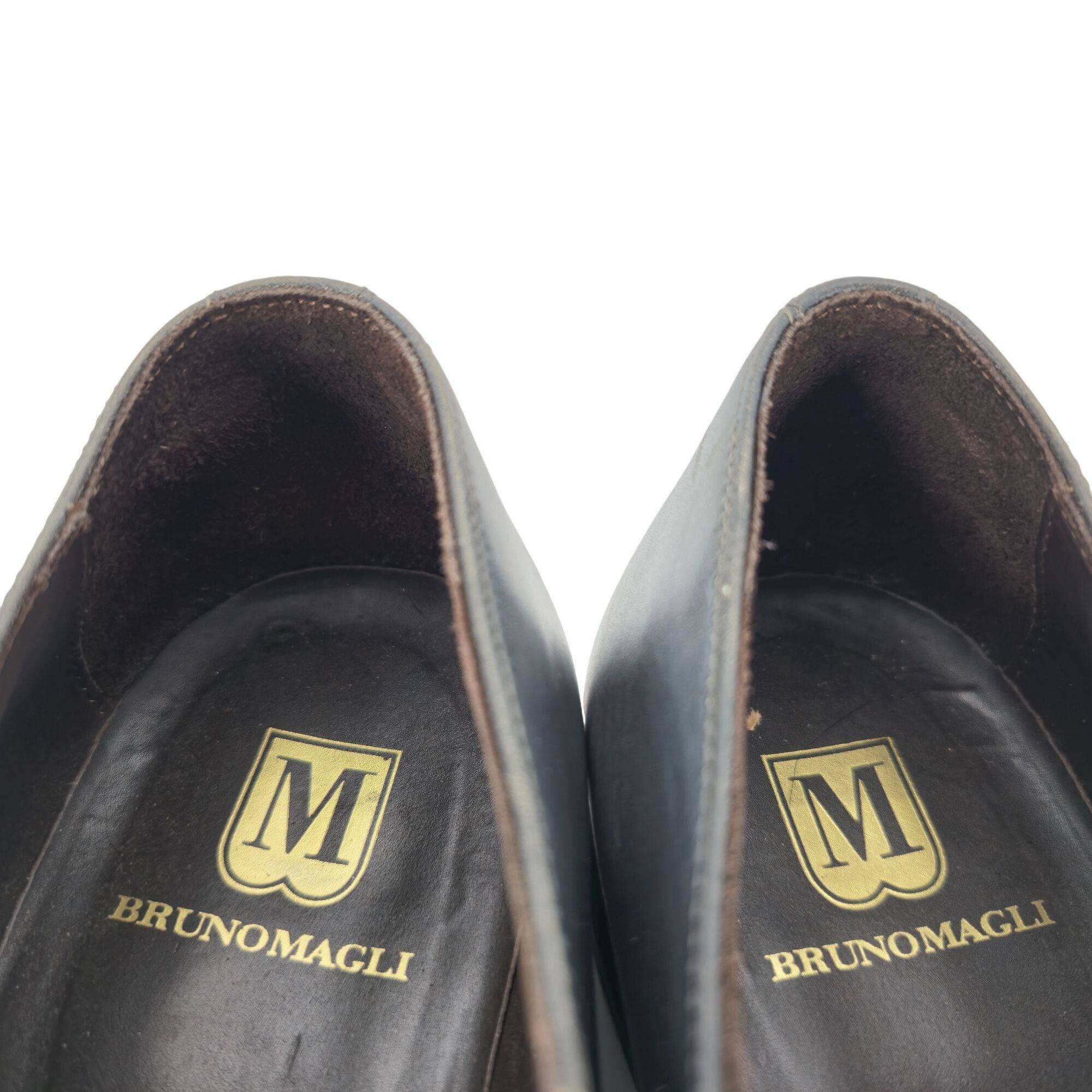 Bruno Magli Bruno Magli Italy Gray Leather Double Monk Strap Loafers 11M Size US 11 / EU 44 - 7 Thumbnail