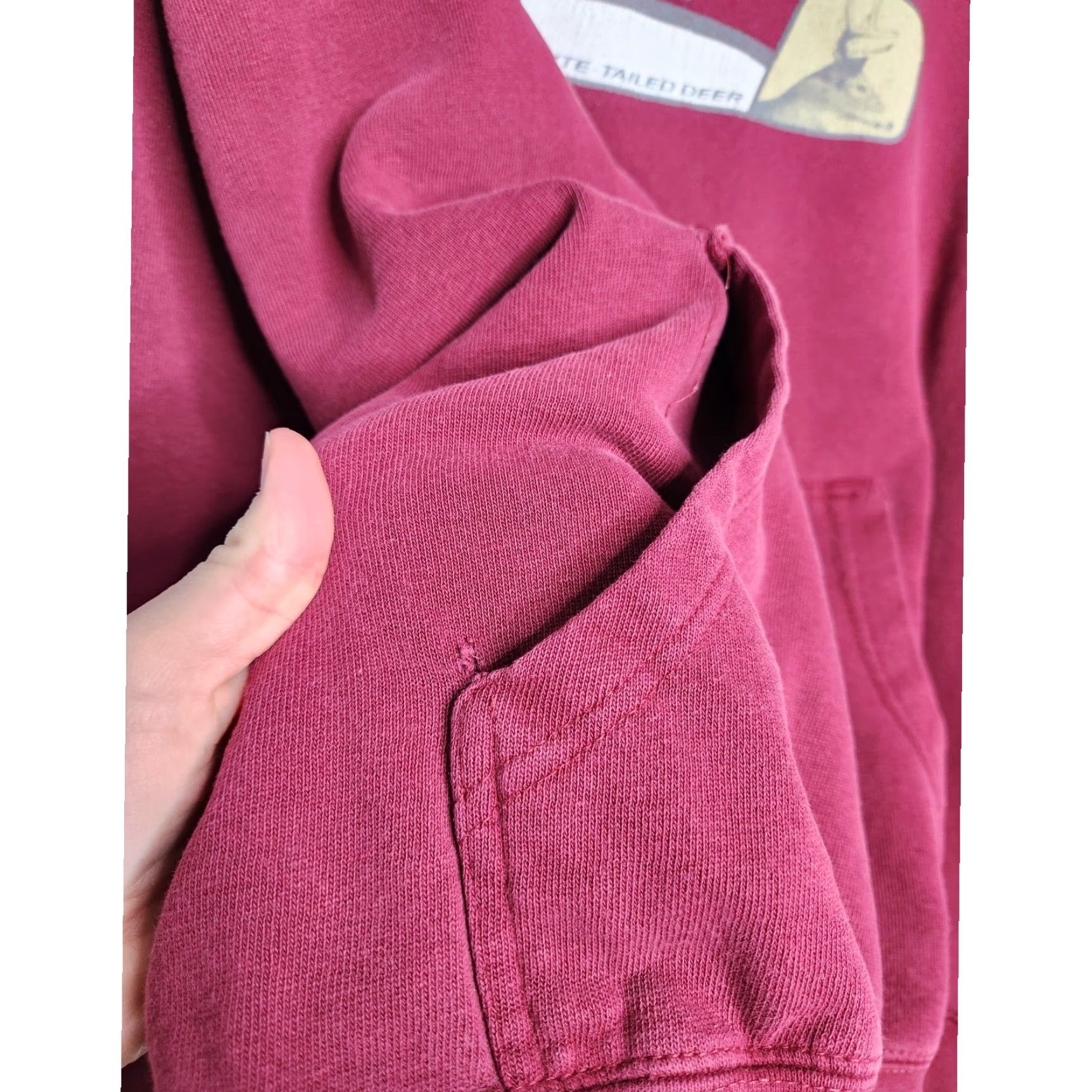 Vintage VINTAGE American Sportsman White Tailed Deer Hoodie Sweatshirt Size US XL / EU 56 / 4 - 5 Thumbnail