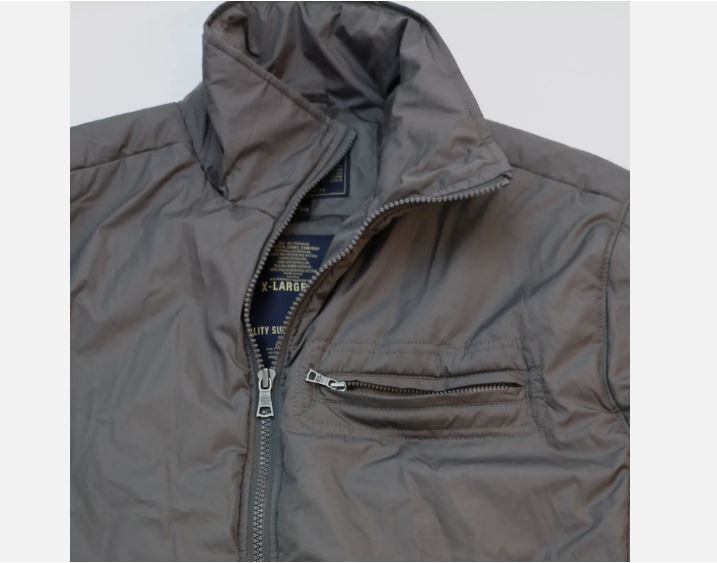 Nautica Nautica Regular Jacket Men's Quality Garment Gray Bomber Size US XL / EU 56 / 4 - 2 Thumbnail