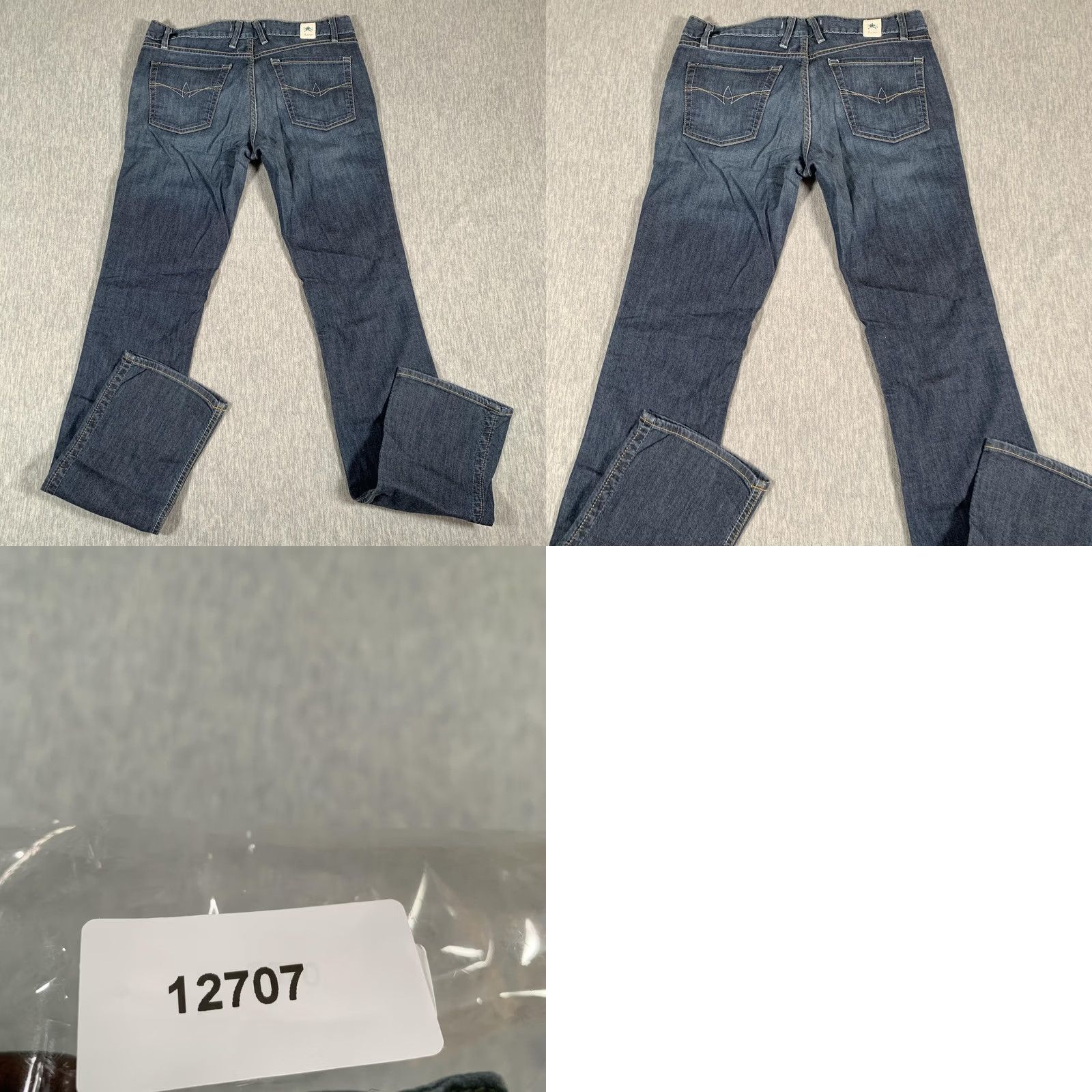 Vintage VINTAGE Agave Nectar Jeans Womens 29 La Patrona Classic Straight Trouser Tuscany Flex Size 29" - 9 Thumbnail