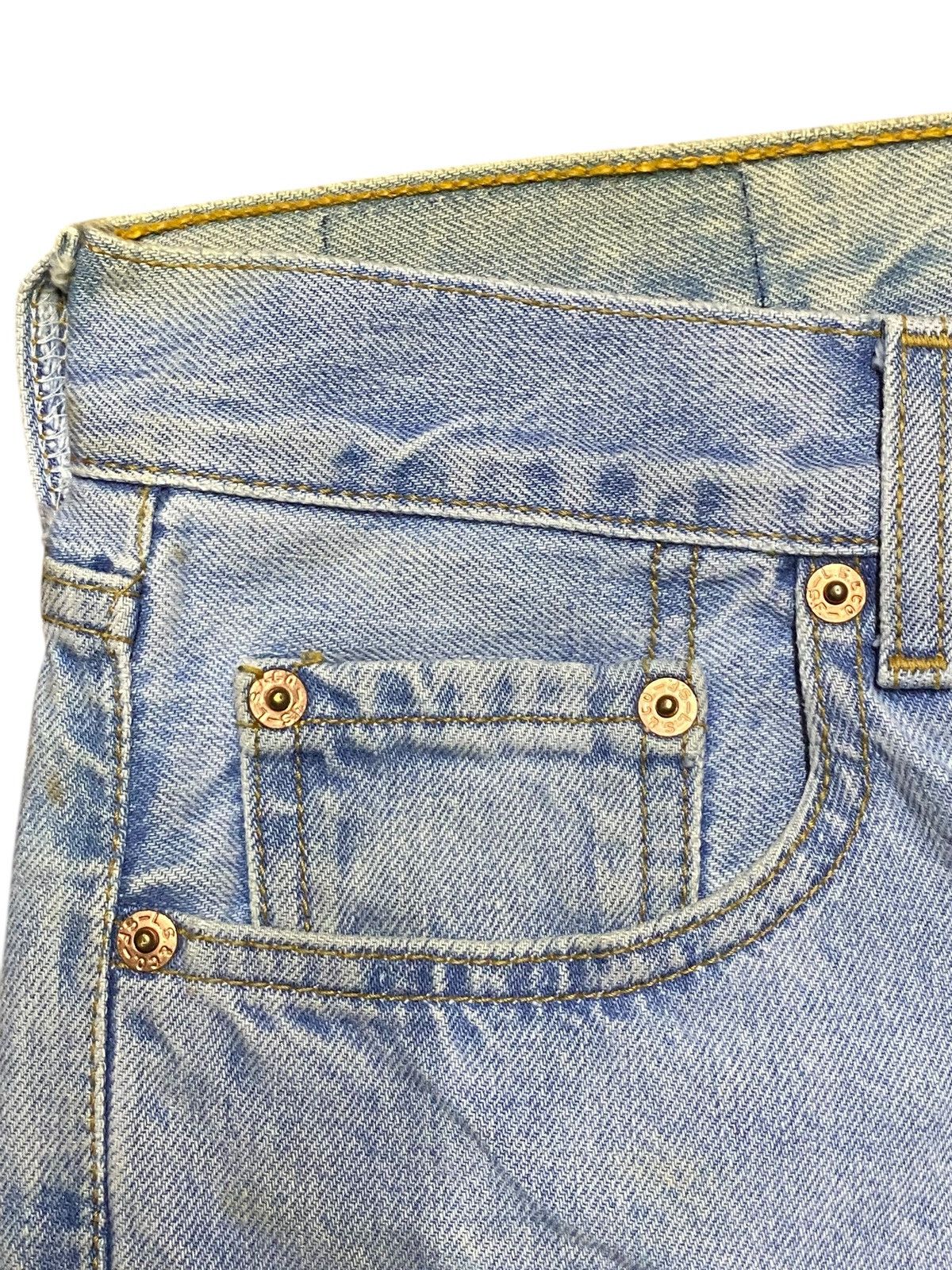 Levi's Vintage Levis 503 Faded Wash Loose Jeans Size US 28 / EU 44 - 12 Thumbnail