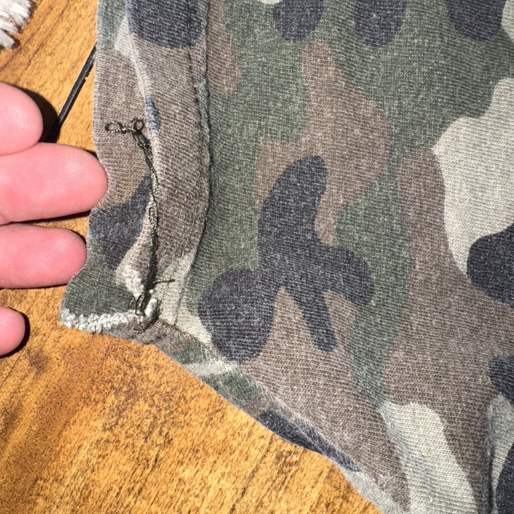 AMO Camo T-Shirt XL Green Camouflage Basic Tee Mid Weight Men Regular XL Mens Shirt Size US XL / EU 56 / 4 - 3 Thumbnail
