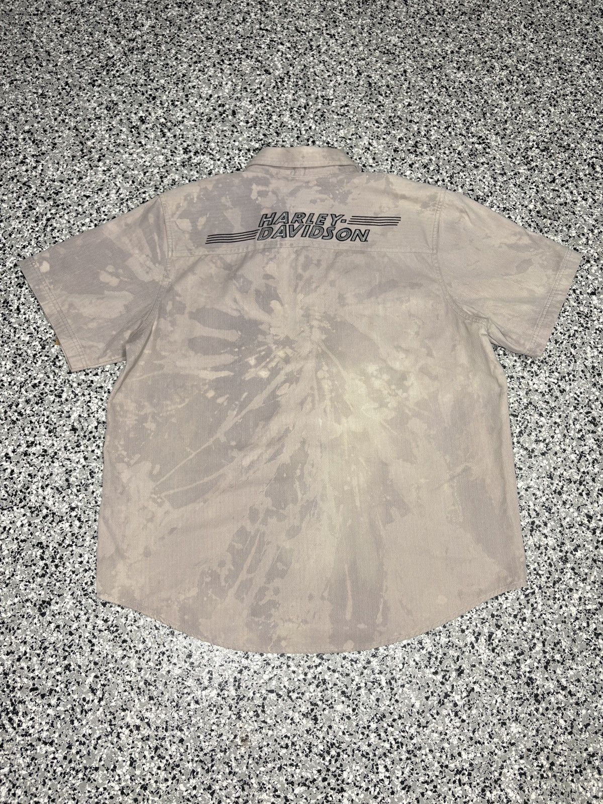 Harley Davidson 2000s Harley Davidson Button Up Mechanic Tee Size XL 0779 Size US XL / EU 56 / 4 - 2 Thumbnail