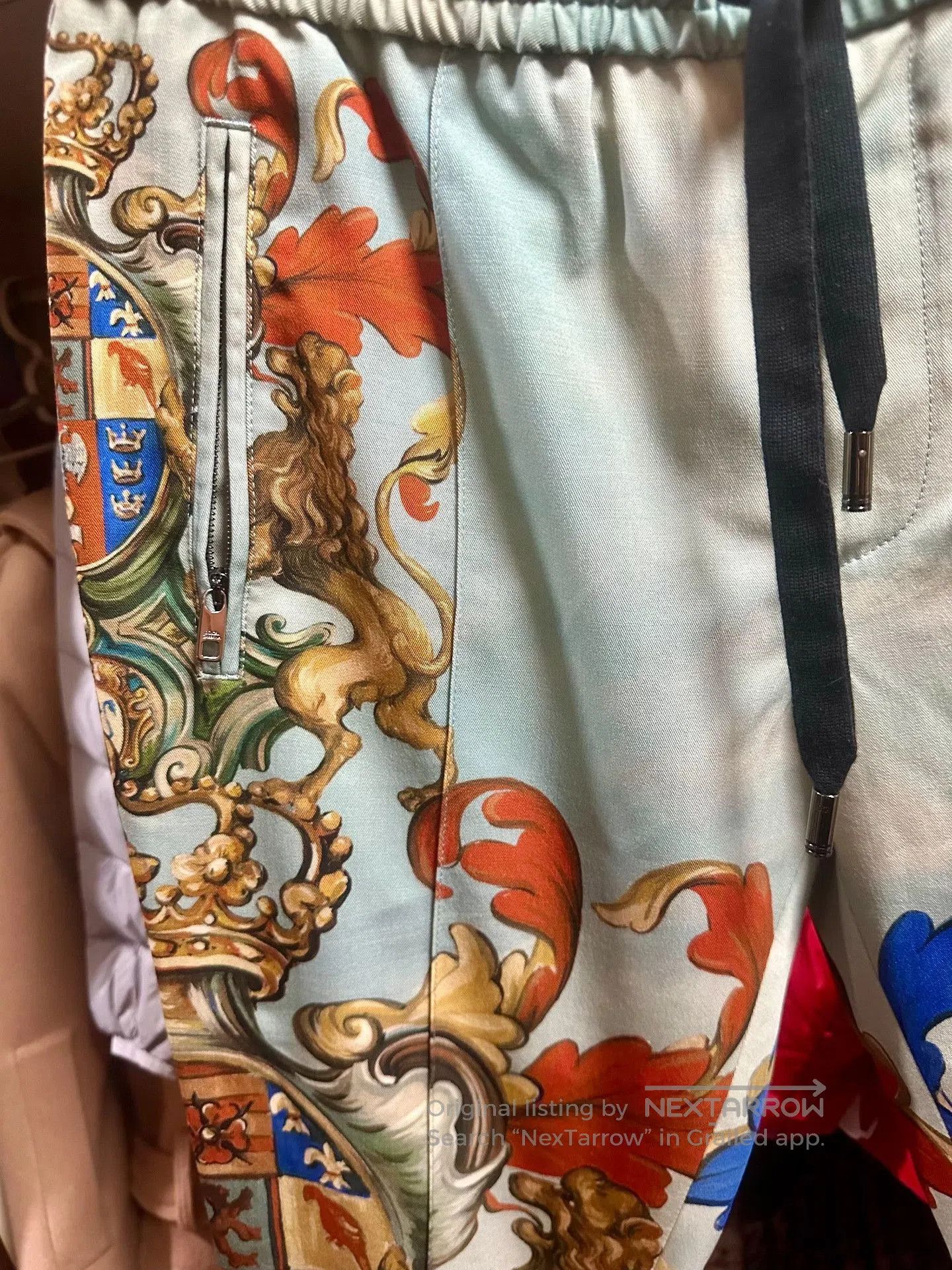Dolce & Gabbana Dolce & Gabbana Wool Lion Track Pants. Size US 28 / EU 44 - 3 Thumbnail