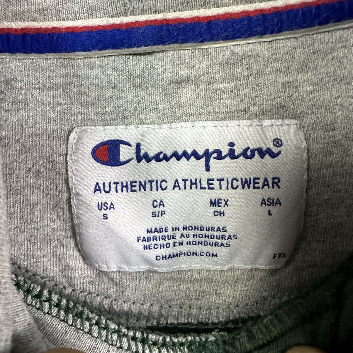 Champion × Vintage Vintage Champion Faded Green Hoodie Z113 Size US S / EU 44-46 / 1 - 8 Thumbnail