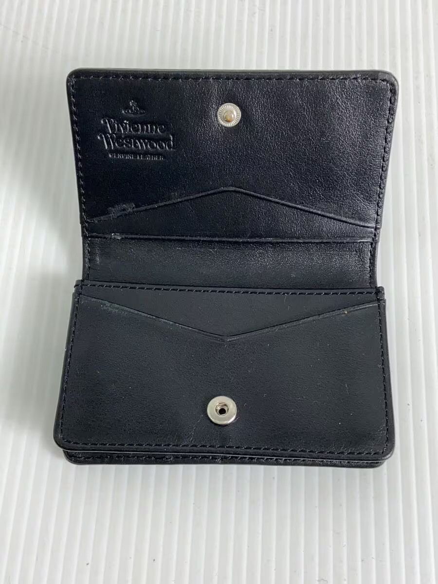Vivienne Westwood Orb Badge Leather Card Wallet Size ONE SIZE - 3 Thumbnail