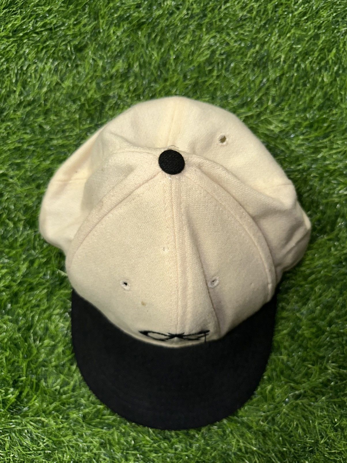 MLB × Vintage Vintage Chicago White Sox Fitted Hat Size 7 3/4 Size ONE SIZE - 3 Thumbnail