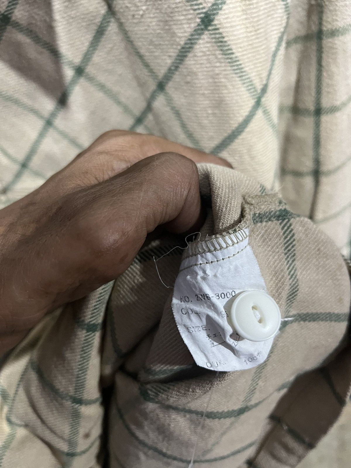 Vintage × Woolrich Woolen Mills Woolrich Workwear Flannel Jacket Logo 90s Size US L / EU 52-54 / 3 - 5 Thumbnail