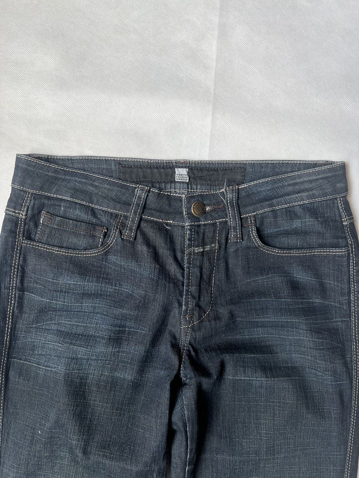 Marithe + Francois Girbaud Marithe Francois Girbaud Open Flared Jeans Size 28" / US 6 / IT 42 - 5 Thumbnail