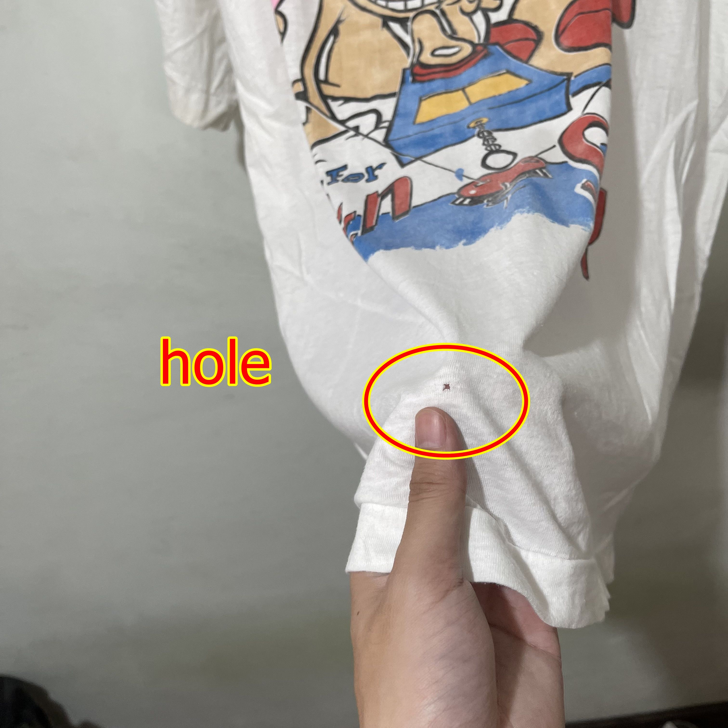 Vintage Vintage 90s Ren & Stimpy T-Shirt Size US XXL / EU 58 / 5 - 9 Thumbnail