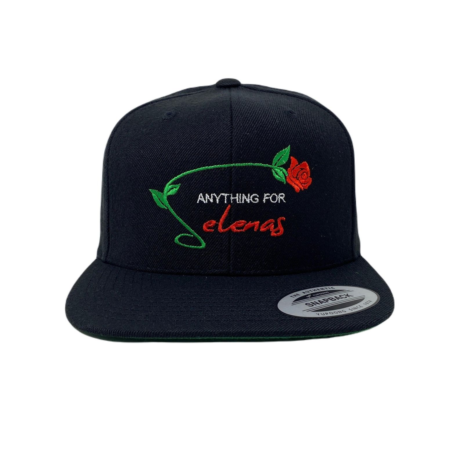 Other Anything For Selenas Green Snapback Hat Size ONE SIZE - 2 Thumbnail