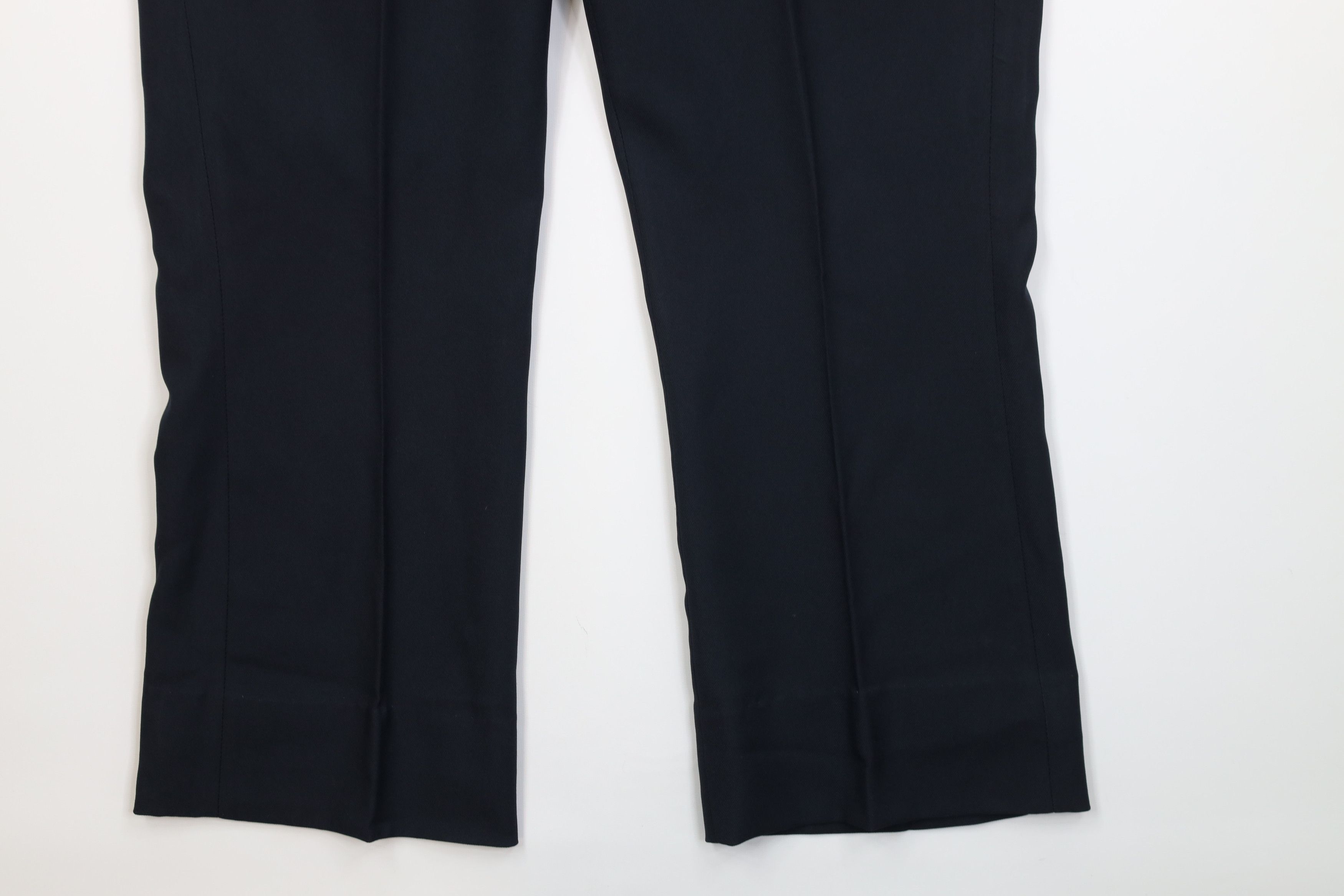 Vintage Vintage 70s Streetwear Flared Wide Leg Chino Pants Blue USA Size US 32 / EU 48 - 5 Thumbnail