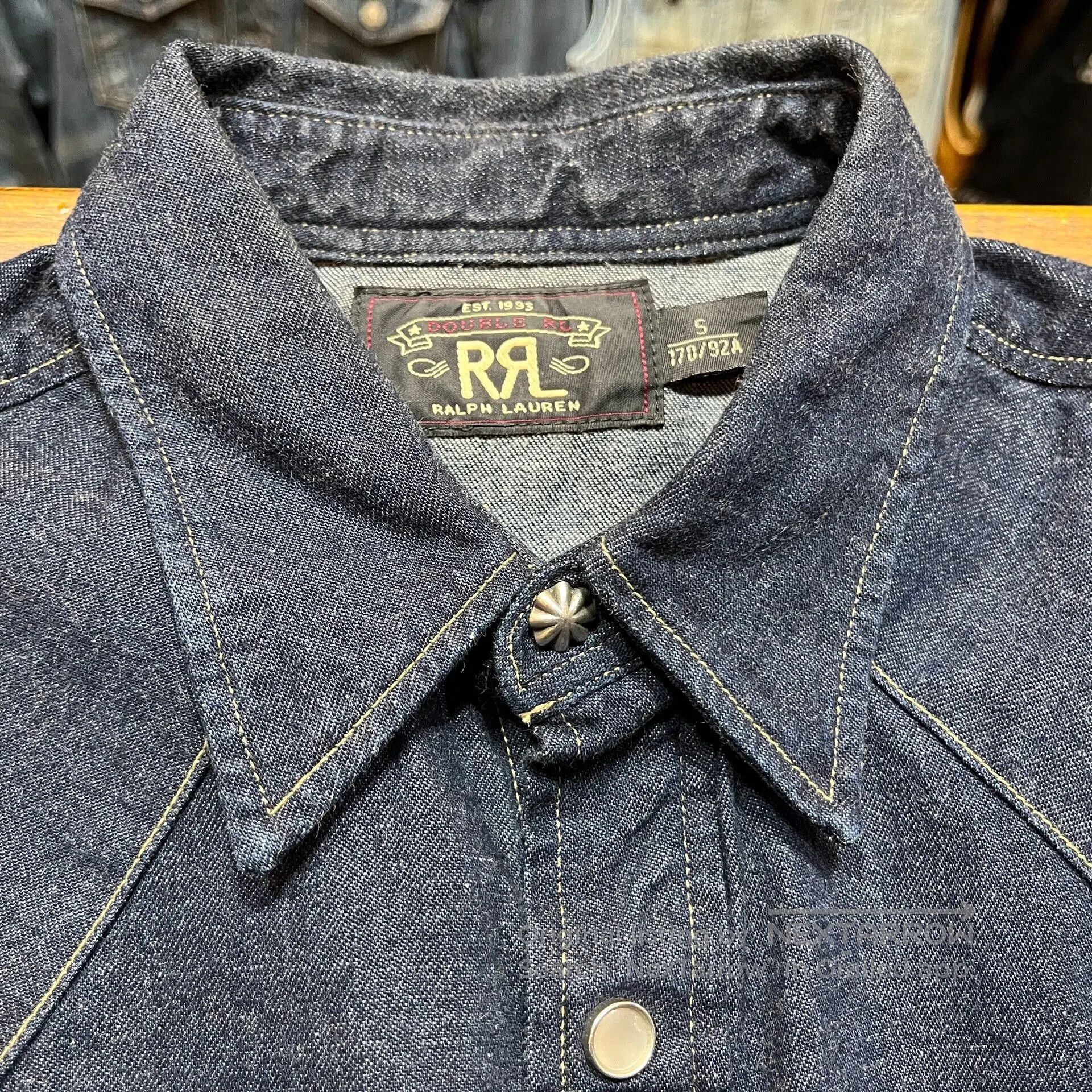 RRL Ralph Lauren rrl denim long sleeve shirt by ralph lauren. Size US S / EU 44-46 / 1 - 4 Thumbnail