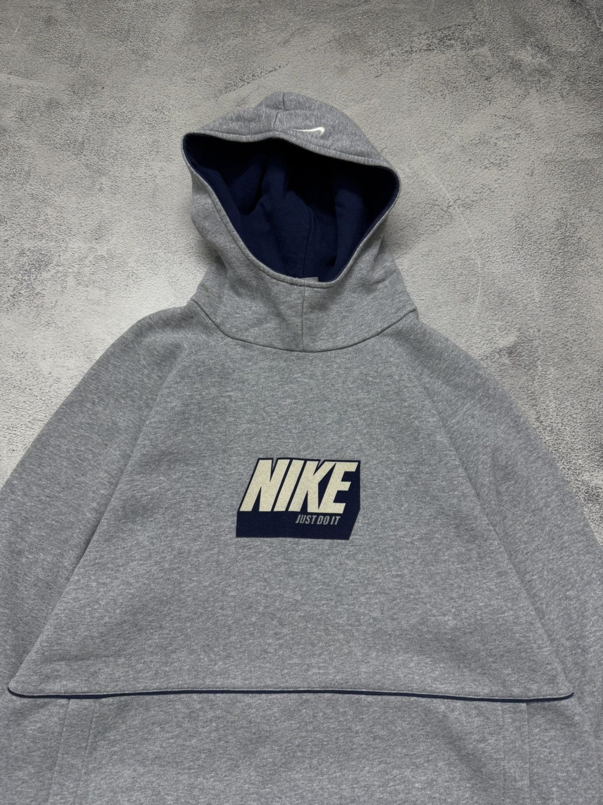 Nike Vintage Y2k Nike Swoosh 🔥 Spell Out Big Logo Hoodie 90’s Size US S / EU 44-46 / 1 - 2 Thumbnail