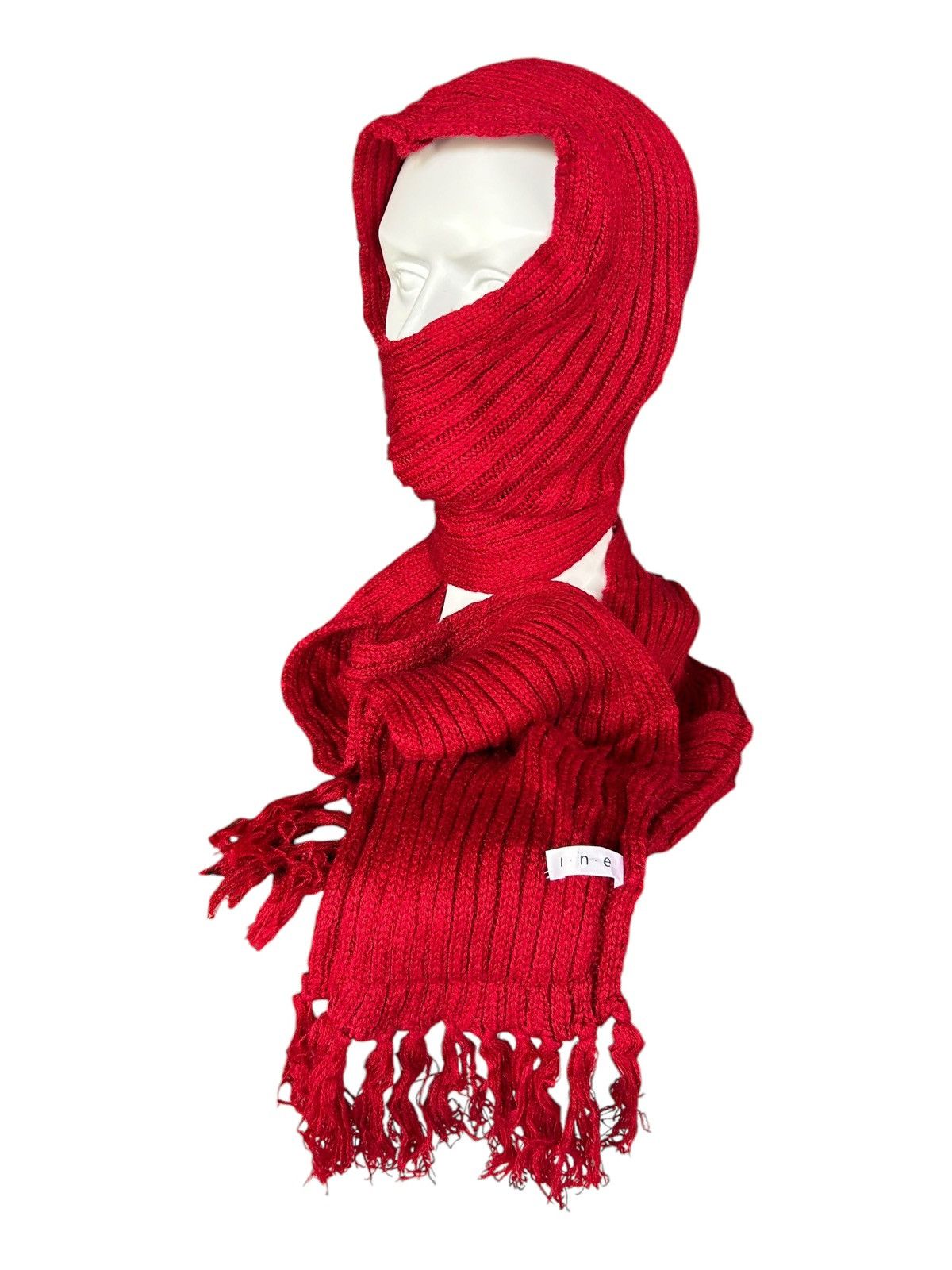 Japanese Brand × Kapital × Vintage Balaclava Masked Brand i.n.e knitt Beanie Scarf Rare🎌☠️☠️ Size ONE SIZE - 1 Thumbnail