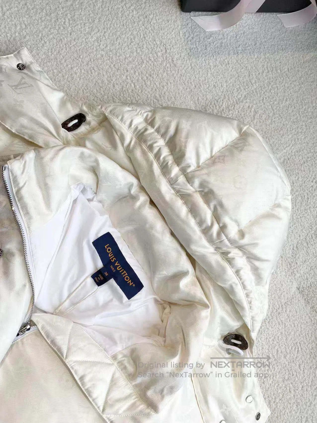 Louis Vuitton Louis Vuitton 25SS embossed full print hooded down jacket| Size XS / US 0-2 / IT 36-38 - 4 Thumbnail