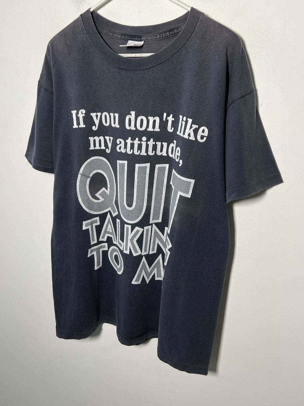 Seditionaries vintage single stitch quit talking to me t shirt Size US L / EU 52-54 / 3 - 2 Thumbnail