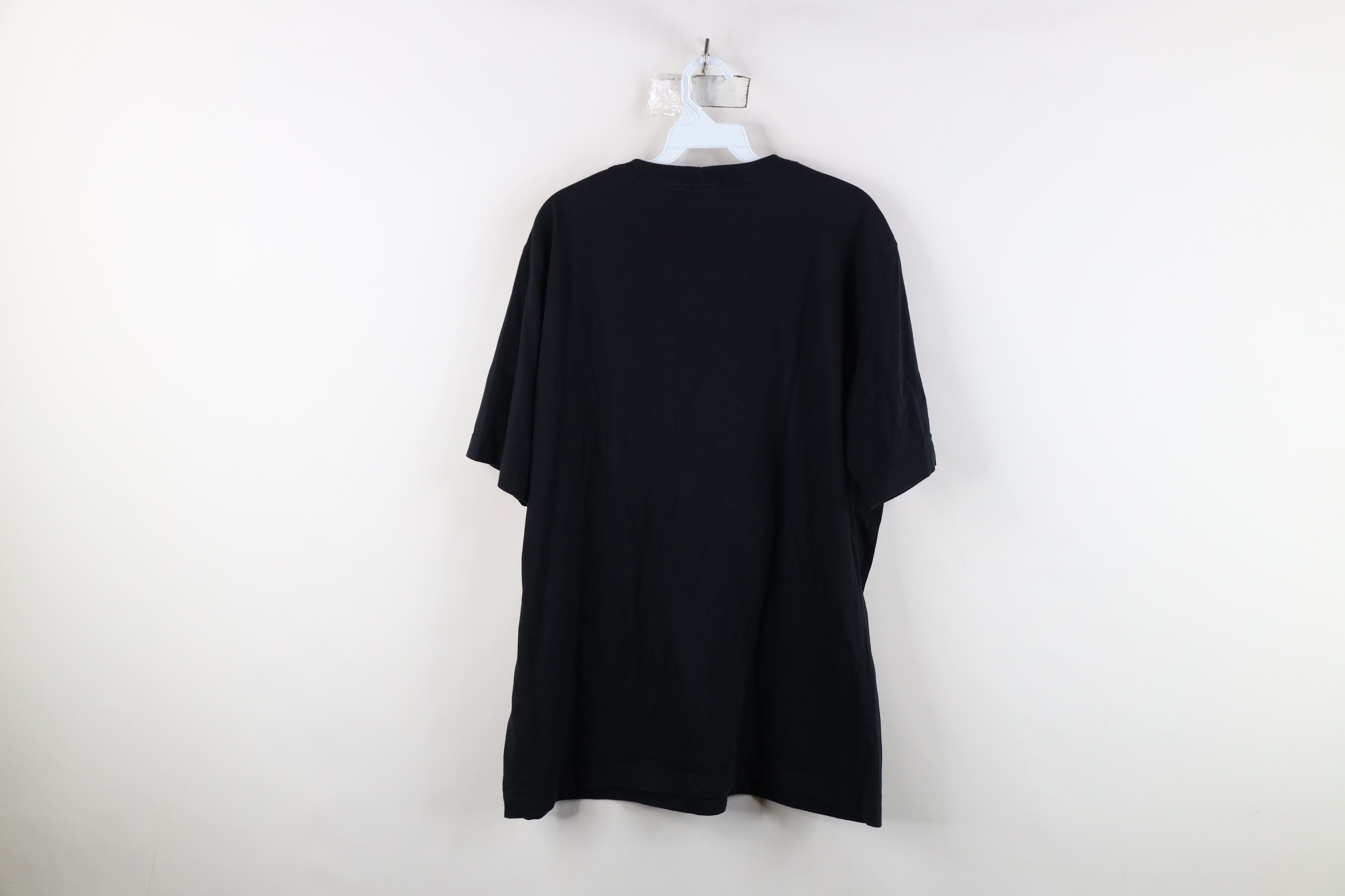 Lands' End Vintage 90s Y2K Lands End Heavyweight Cotton T-Shirt Black Size US L / EU 52-54 / 3 - 10 Thumbnail