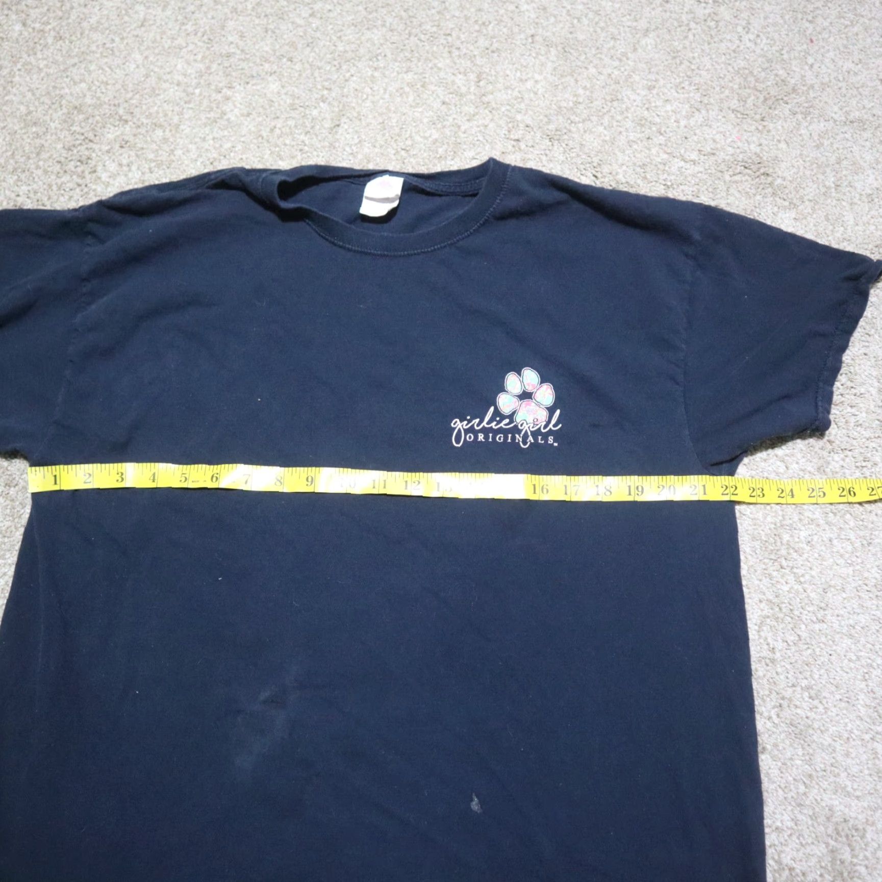Vintage Girly Girl "My Dog Is Cuter Than Yours" Tee T-Shirt Short Sleeve Adult Womens XL Shirt Womens XL Blue Size XL / US 12-14 / IT 48-50 - 5 Thumbnail