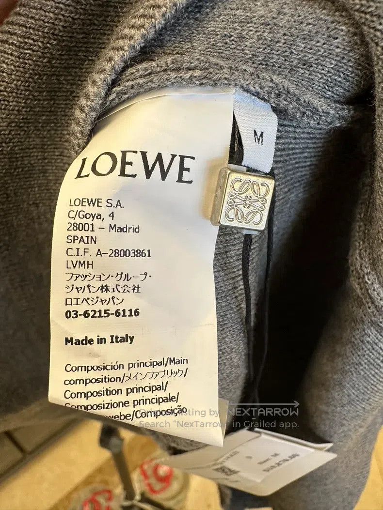 Loewe LOEWE Letter printed heart pattern crew neck loose-fitting Size US M / EU 48-50 / 2 - 4 Thumbnail