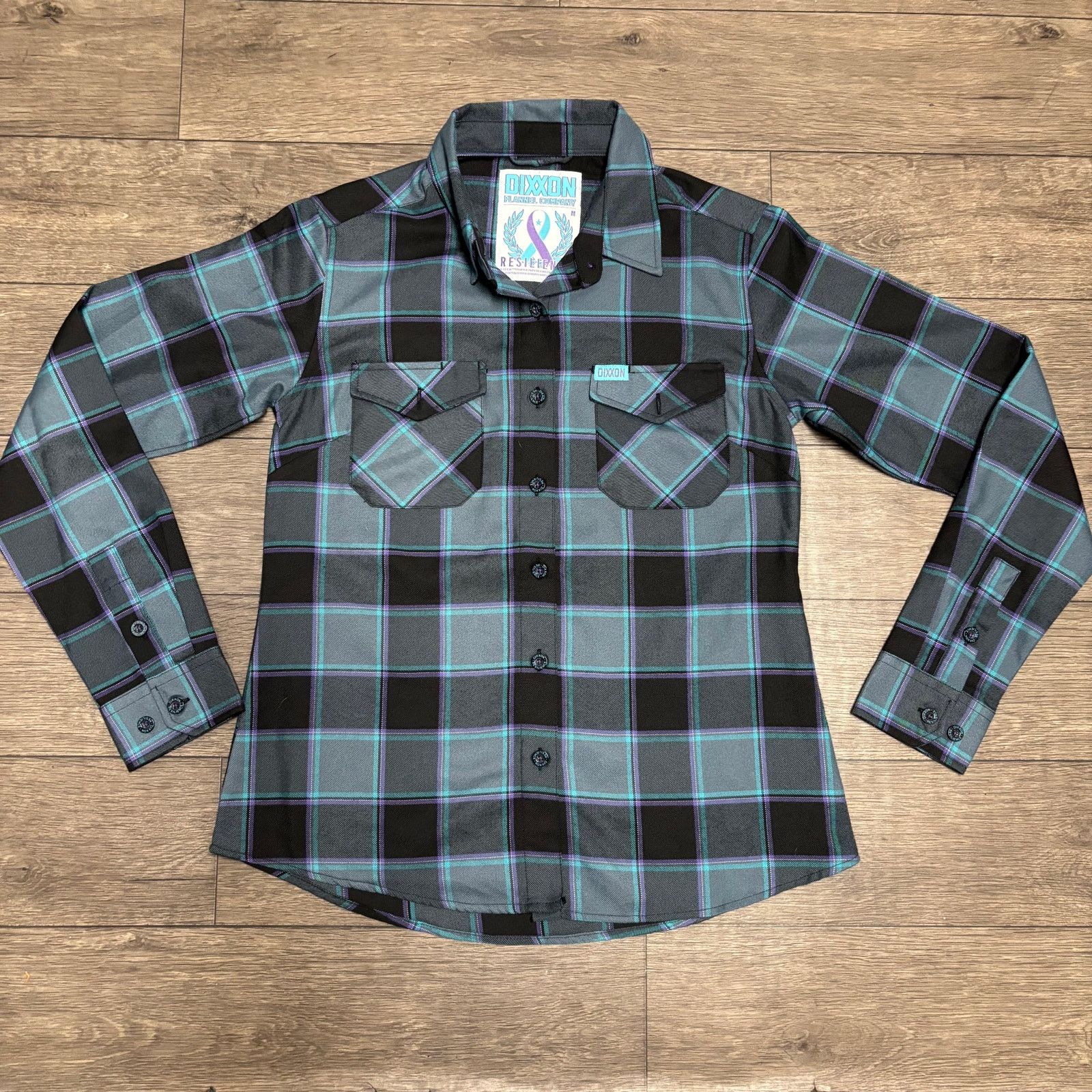 Dixxon Dixxon Resilience Flannel Button Shirt Sz S Women Size S / US 4 / IT 40 - 1 Thumbnail