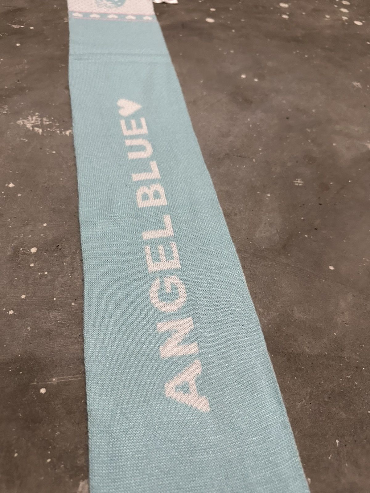 Japanese Brand Angel Blue Scarf Size ONE SIZE - 5 Thumbnail