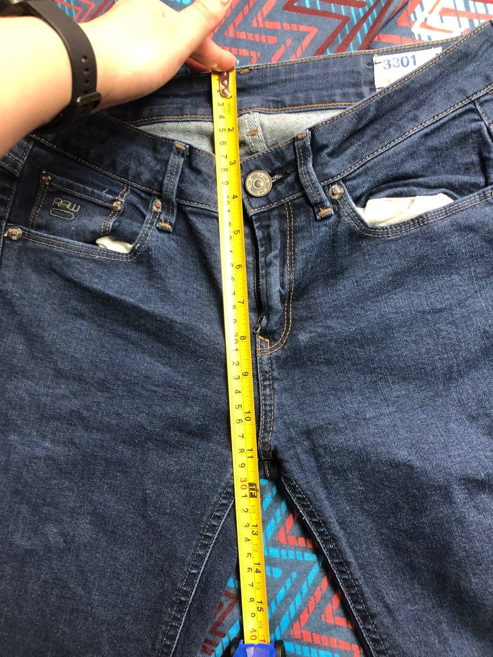 G-Star streetwear jeans blue vintage Y2K G-Star Raw 3301 Size US 29 - 15 Thumbnail